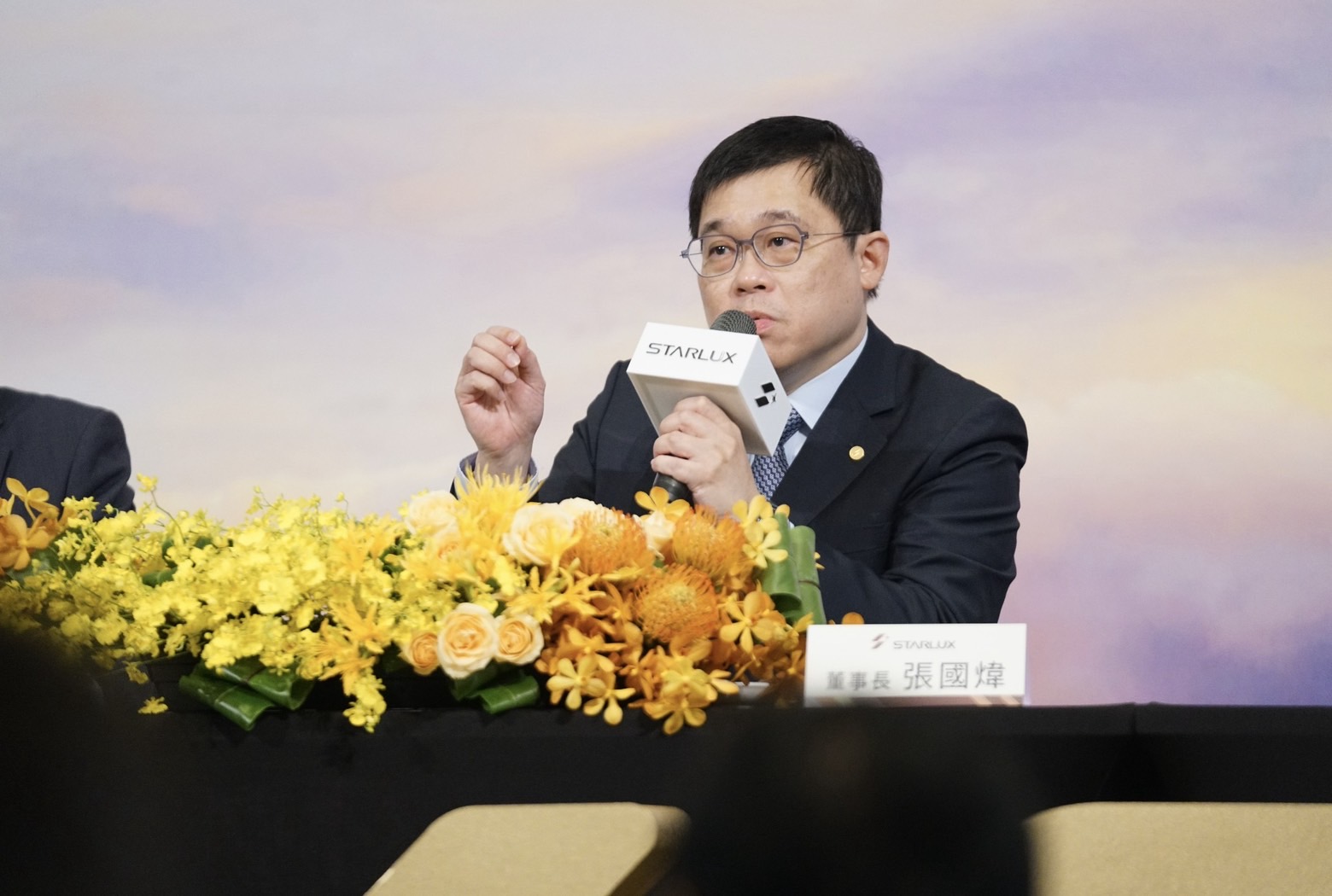 張國煒要讓星宇航空做台灣的護國神機。（星宇航空提供）