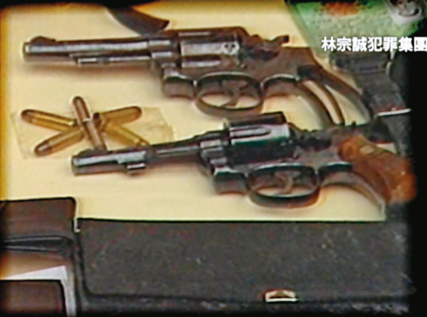 署長隨扈溫錦隆原供稱只是將警槍借給林宗誠犯案,後來才坦承殺死警察同仁。(東森新聞提供)