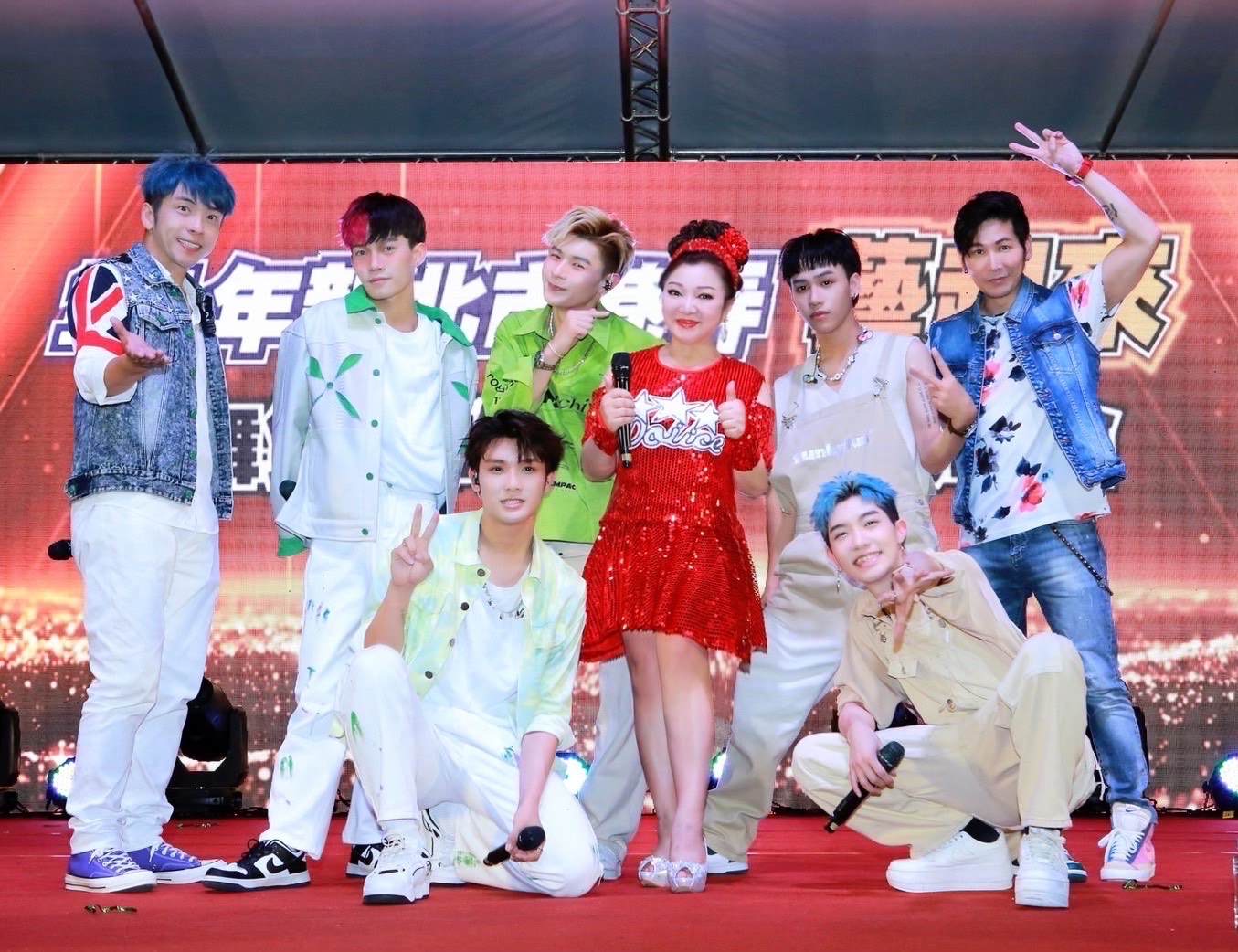 白冰冰說要帶著旗下藝人一起去朝聖。（陳孝志提供）