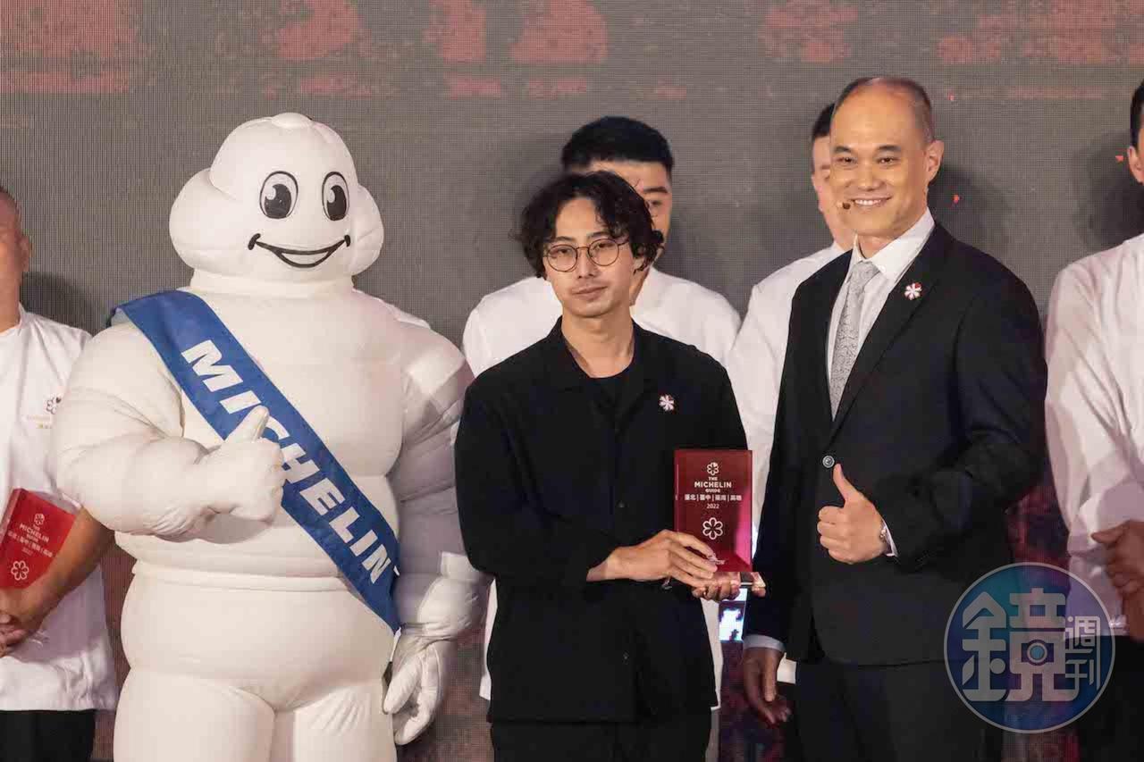 台中米其林一星餐廳暨2021年輕主廚大獎「澀Sur-」主廚林佾華，形容「PI Restaurant」的菜色功力好、價格還很合理。（本刊資料照）
