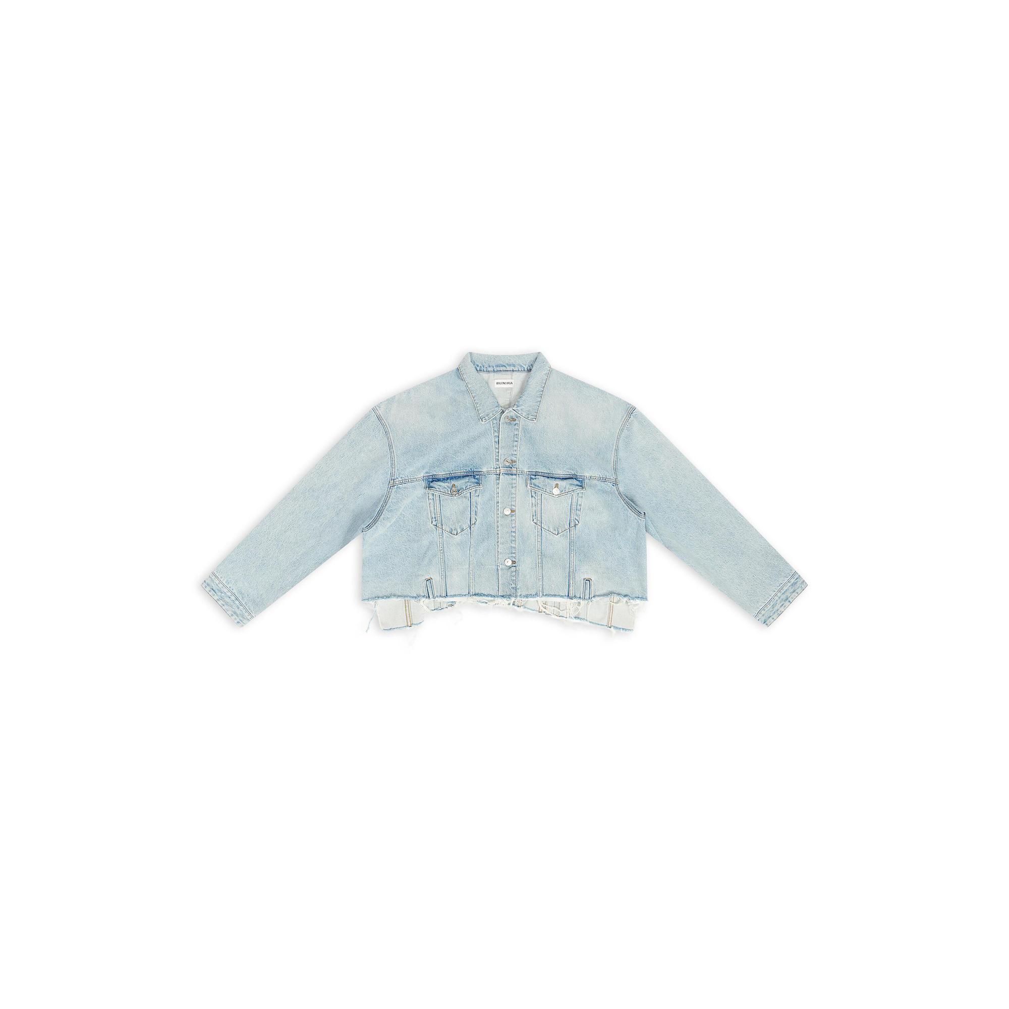 單寧外套。NT$57,450。（BALENCIAGA提供）