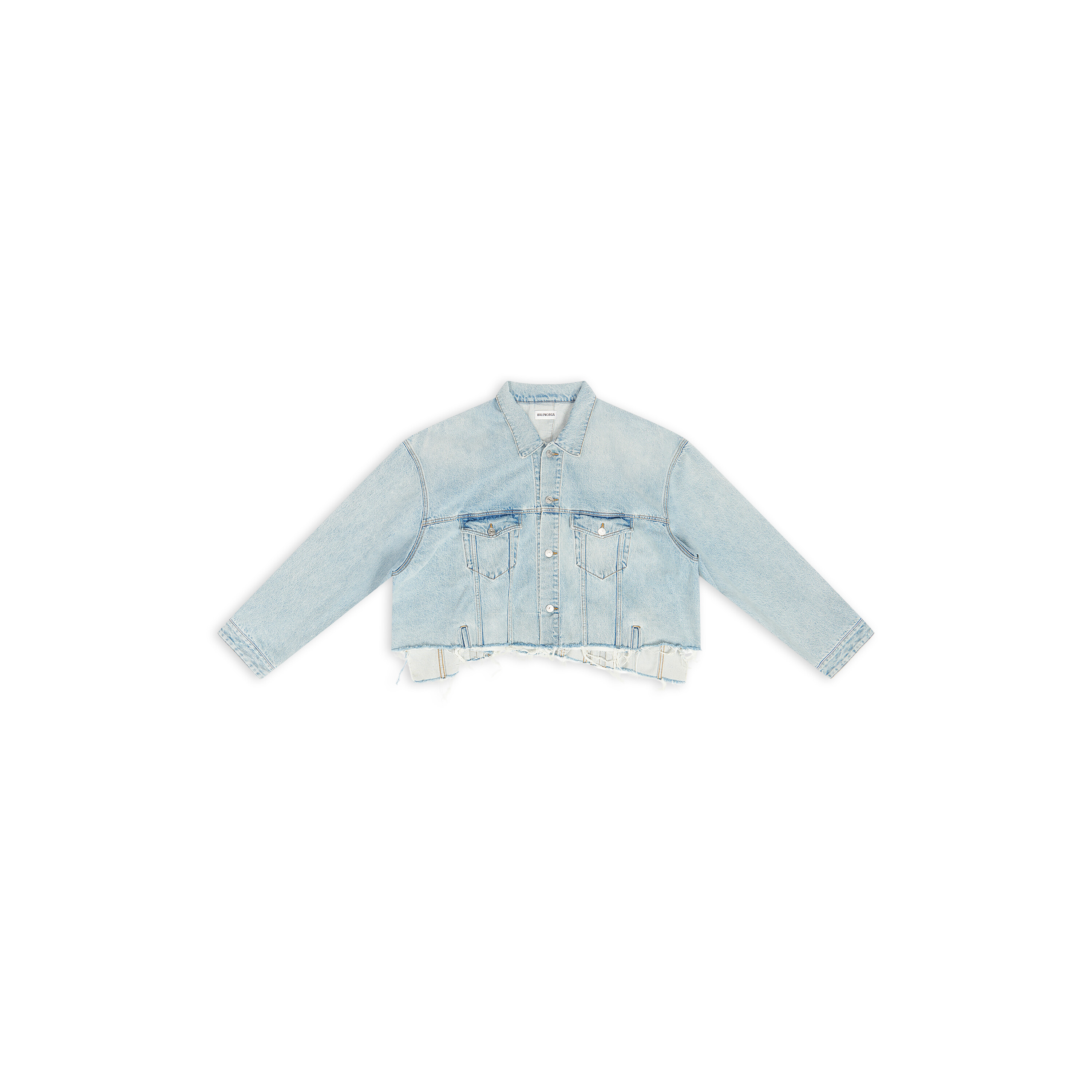 單寧外套。NT$57,450。（BALENCIAGA提供）
