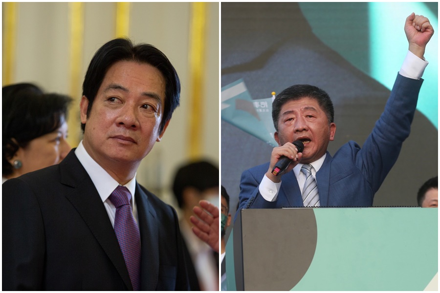 陳時中今天為賴清德一句「台北市是疫情的開始」緩頰，稱疫情必定來自境外。（總統府提供、本刊資料照）