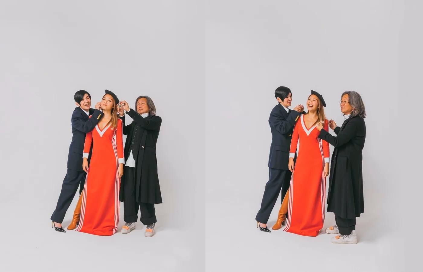 吳君如和陳可辛帶著兩人的16歲女兒陳是知登上香港雜誌，陳是知未來也有可能出道當演員。（翻攝自吳君如IG）