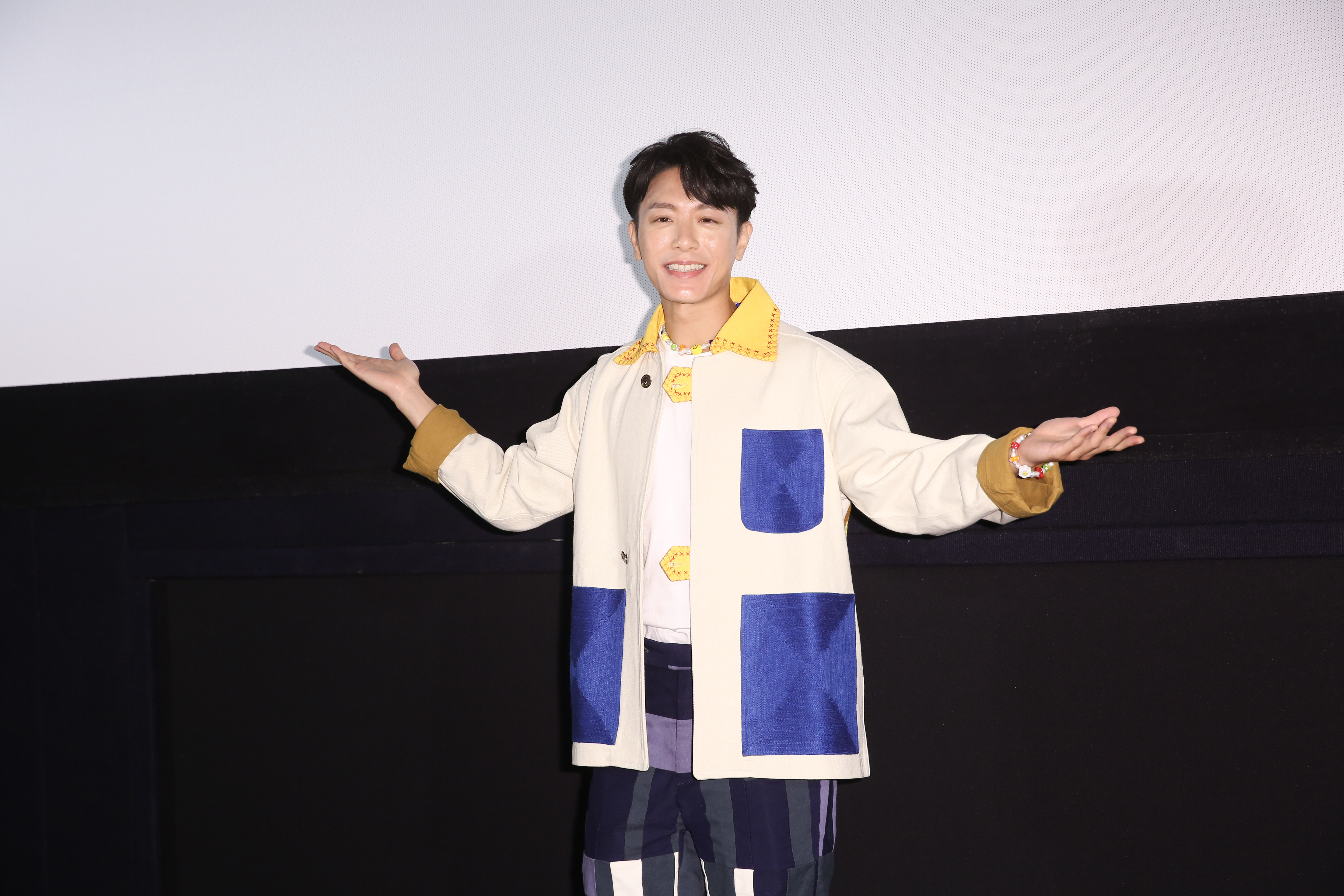 韋禮安婚後首露面，燦爛笑容盡是幸福。