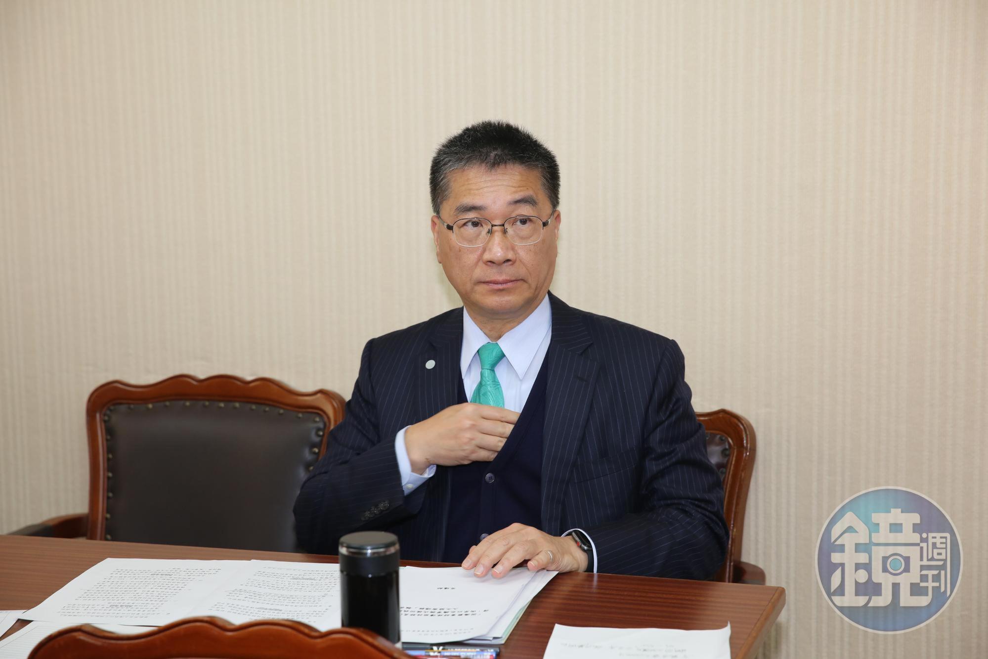 內政部長徐國勇昨（3日）再三強調，從頭到尾都未介入警大運作。（資料照）