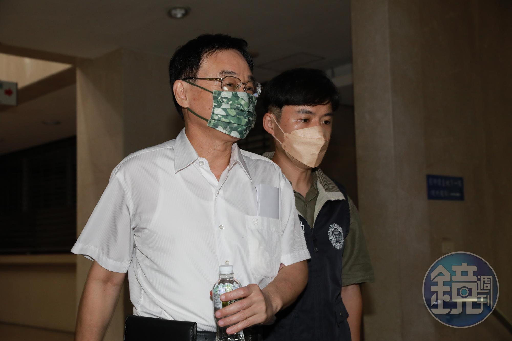 基泰建設總經理馮先勉被檢方以150萬元交保。