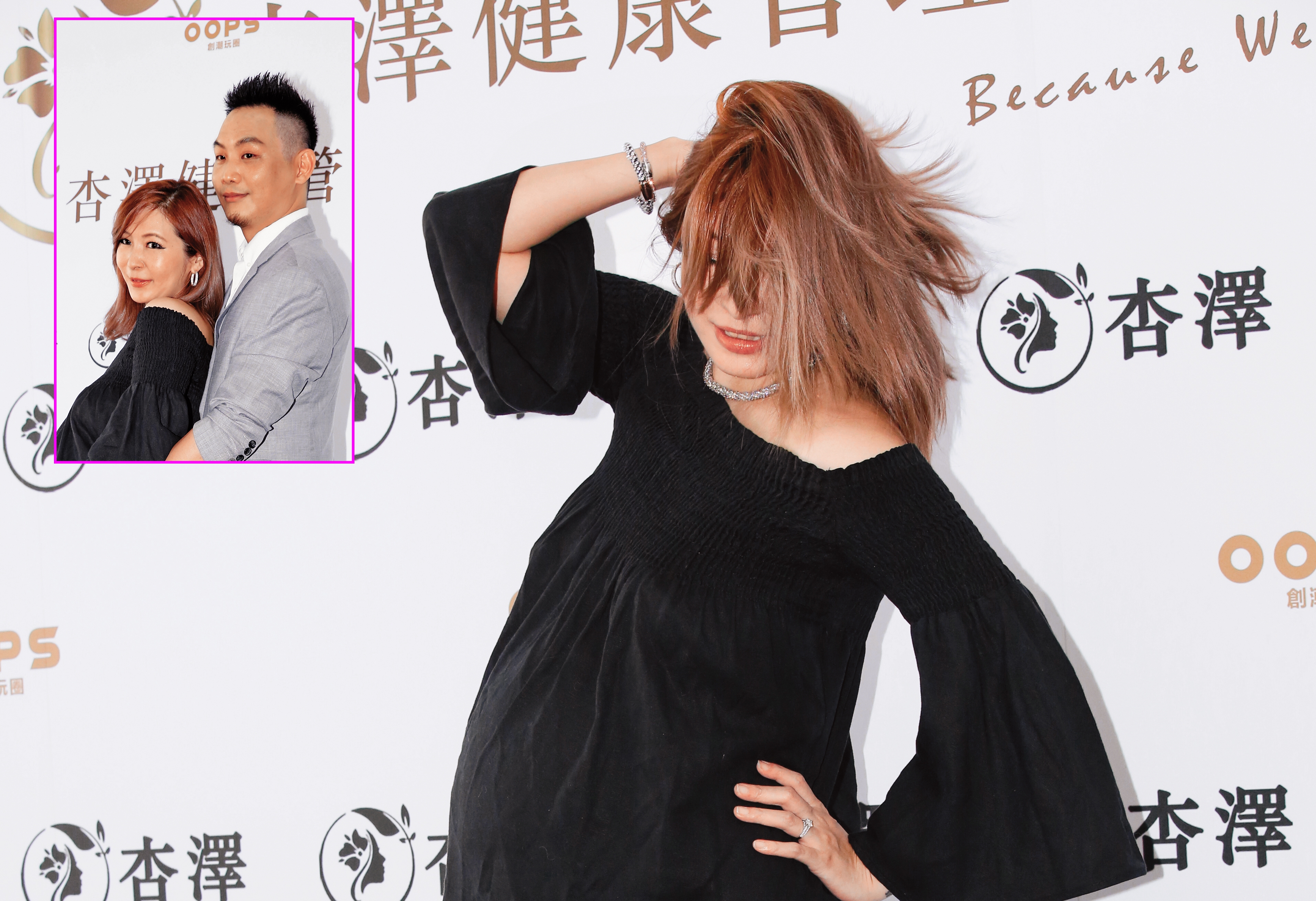 Makiyo（右圖）的老公（左圖右）表示兩人去年12月22日在一起，1月26日就著床了⋯這TMI小編沒想知道喔～