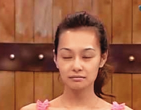 王思佳嗆聲說，像她這種長得漂亮的，不需要耍手段。4不4對「漂亮」這詞有誤解？（翻攝自《康熙來了》）