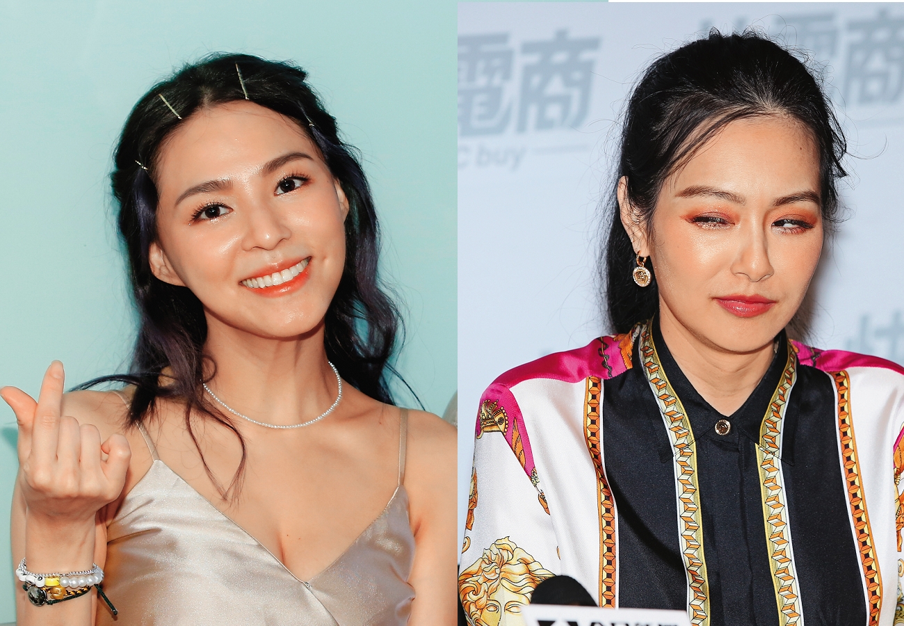 熊熊（左）出席林真亦的寫真簽書會，因直率敢吹⋯響反攻號角，被譽為「一代簫熊」；王思佳（右）自稱綠茶婊剋星，反被賴薇如揭黑歷史，天吶不能再黑了～（遮奶頭）