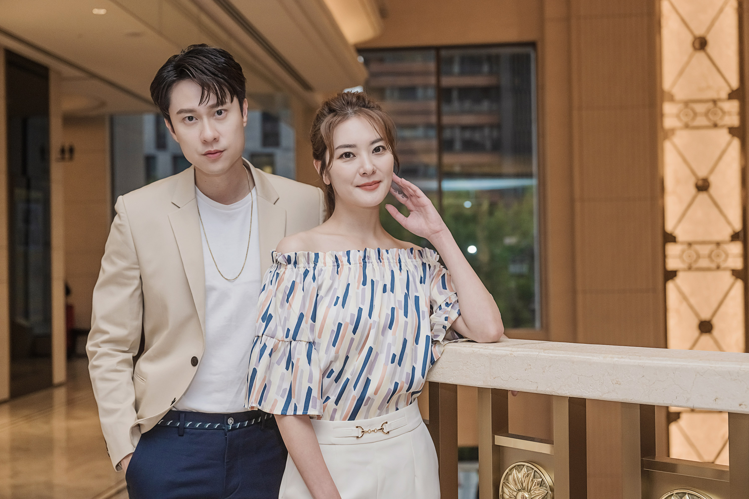 楊雅筑和劉書宏在戲裡有若有似無的曖昧情愫。(Li TV提供)