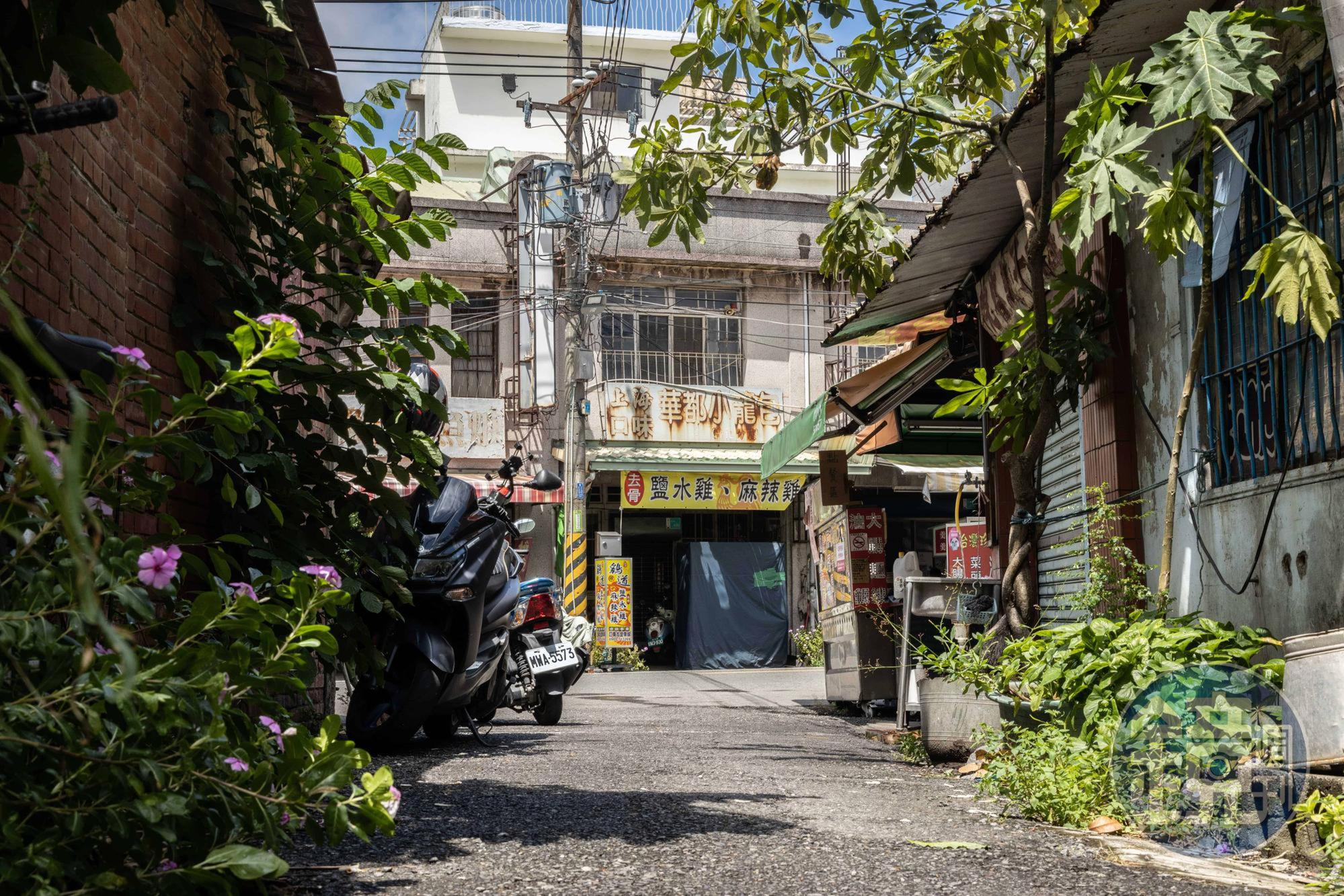 善化老街的許多角落雖然斑駁,卻很有樸實的生活感。