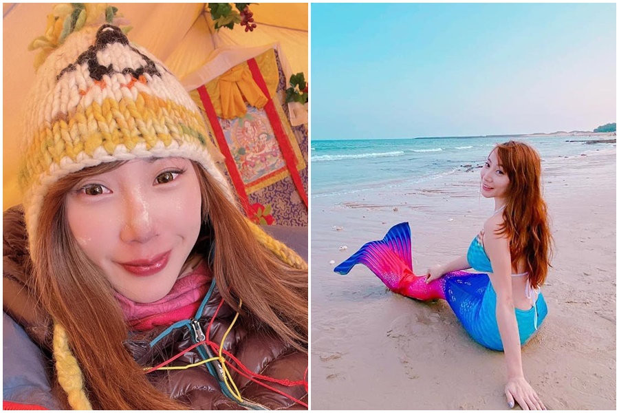 女性登山家曾格爾被爆和富商大搞不倫戀，正宮今在臉書發長文反擊。（翻攝自曾格爾IG）