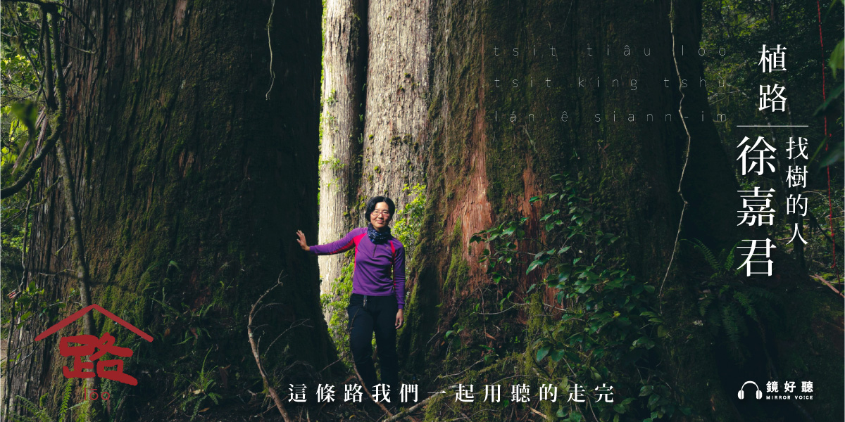 附生植物研究員、「找樹的人」團隊製作人徐嘉君（圖片：鏡好聽提供）