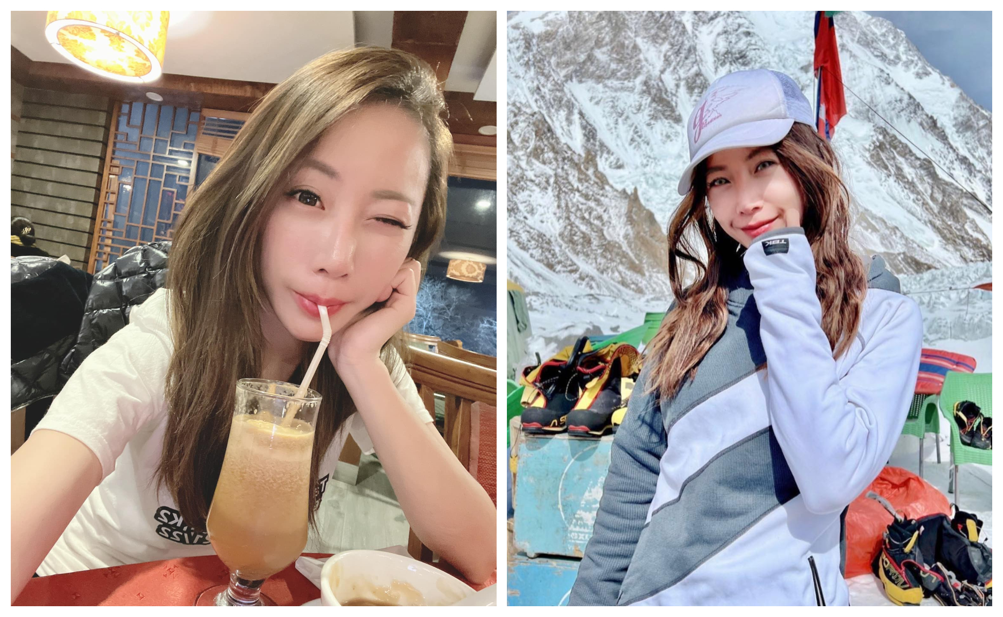 曾格爾時常在臉書分享登山、生活美照。（翻攝曾格爾臉書）