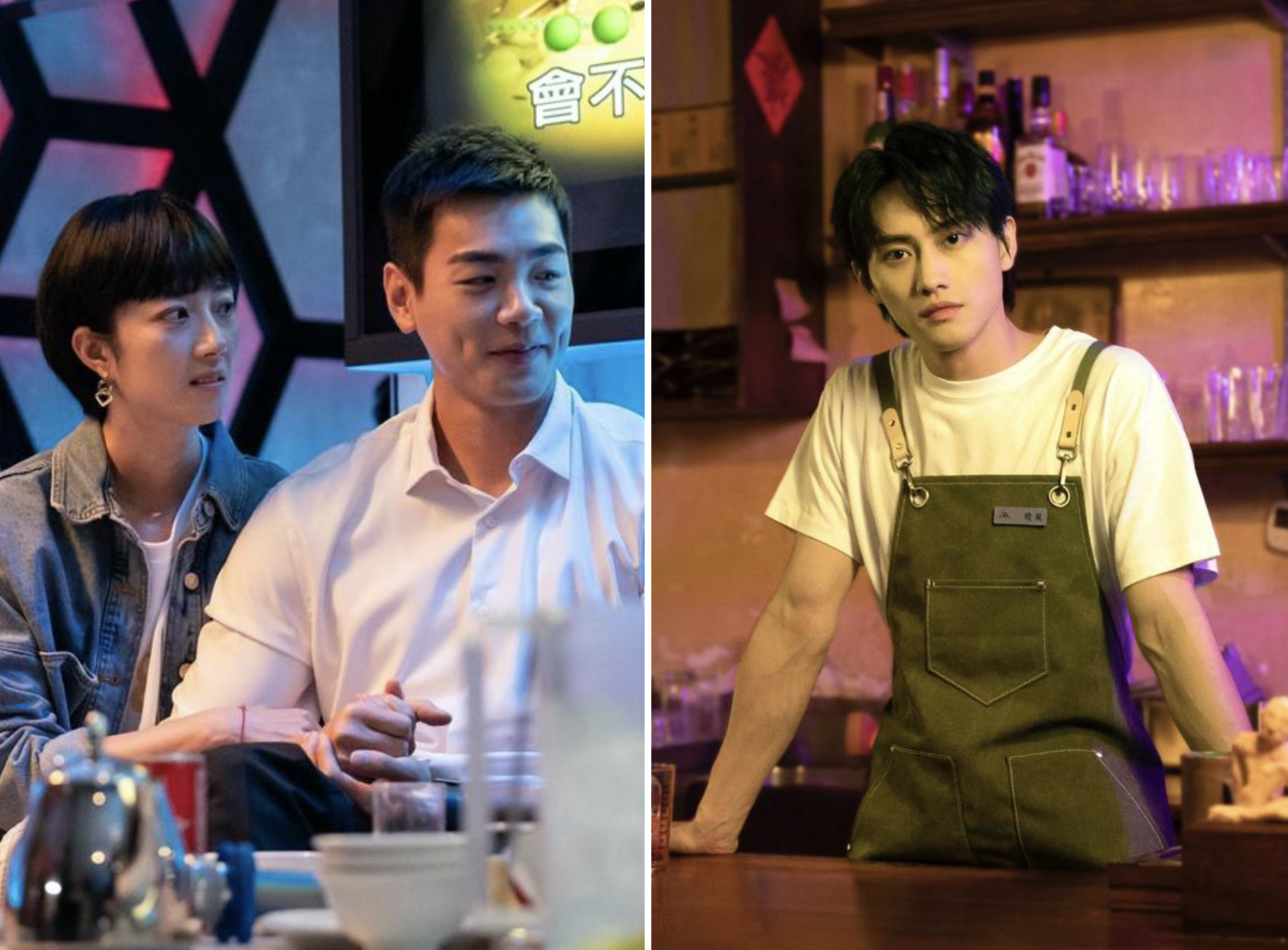 桂綸鎂在劇中一連更換9段戀情，為快速進入狀況，與范少勳對台詞時直接吻上嘴唇。（Disney+提供）