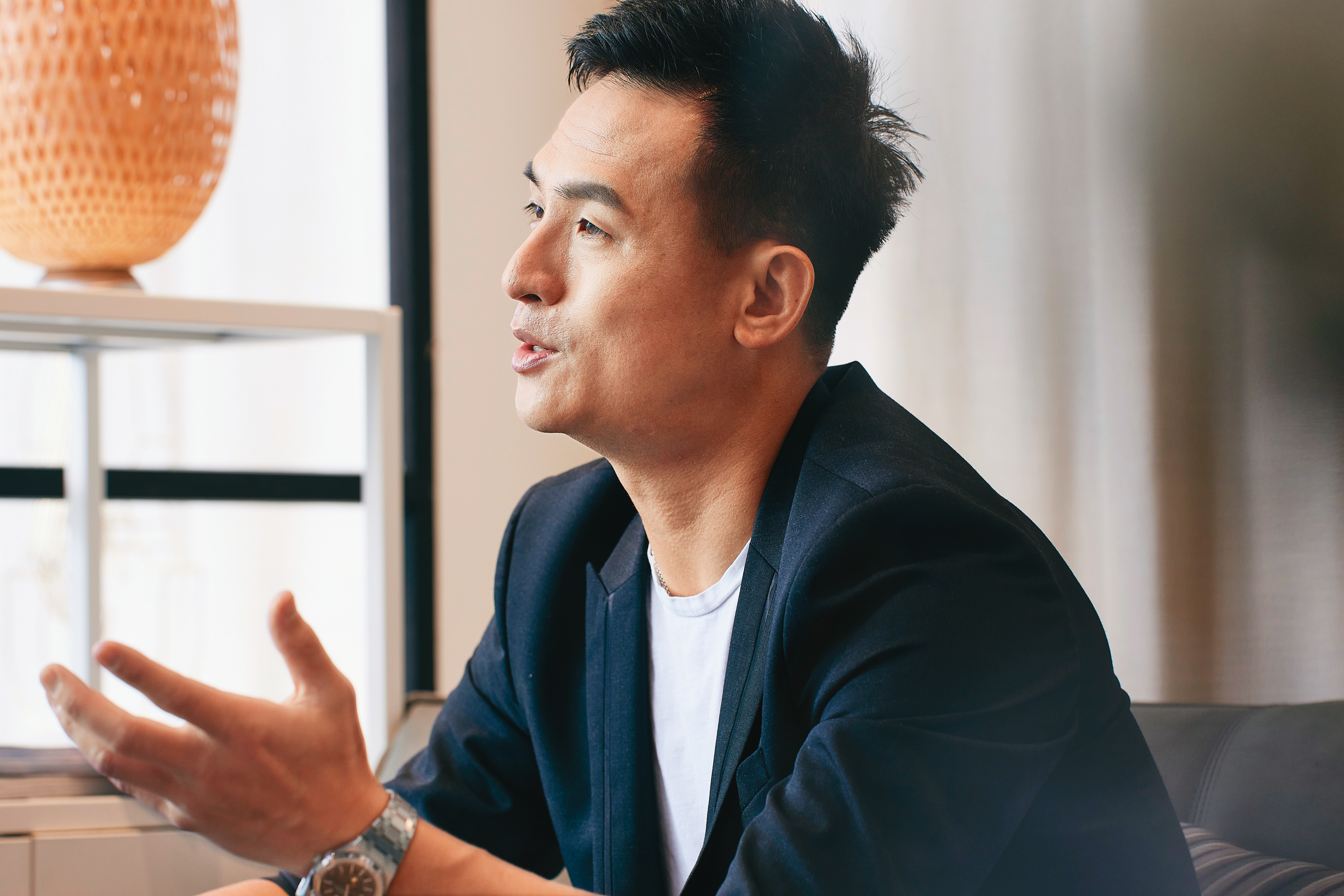Aries面對全球變化與公司定位,他充分說明外,言語中更突顯個人對產業的熱情。