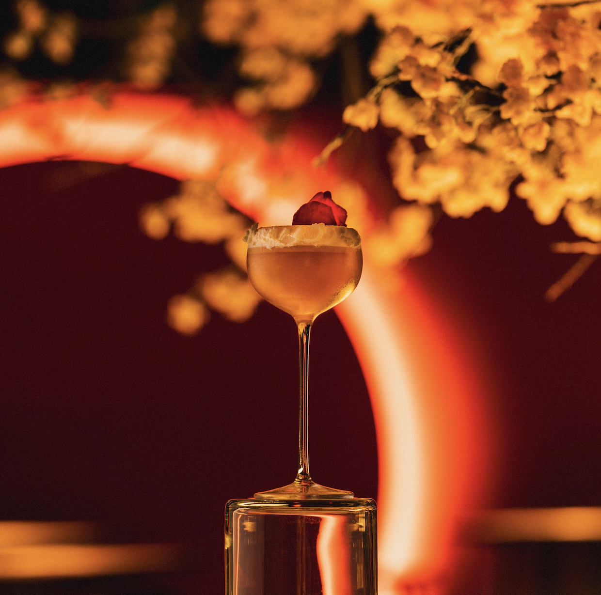 Bar Weekend以《小王子》為主題-小王子心中的玫瑰花。(信義幹線Bar Hopping 提供)