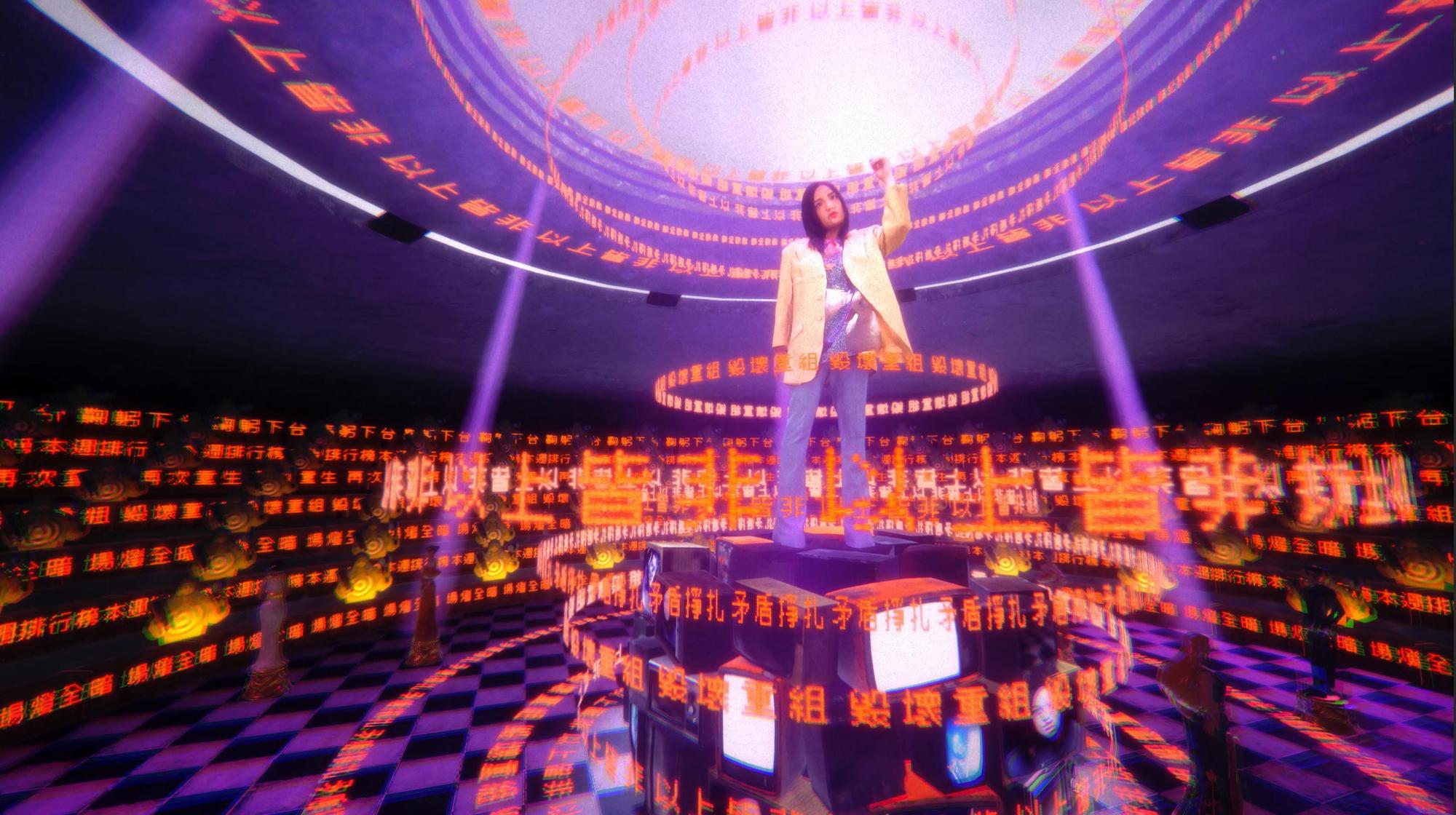 金曲歌后徐佳瑩將首度在元宇宙娛樂平台BEATDAY開唱。( HTC VIVE ORIGINALS提供)