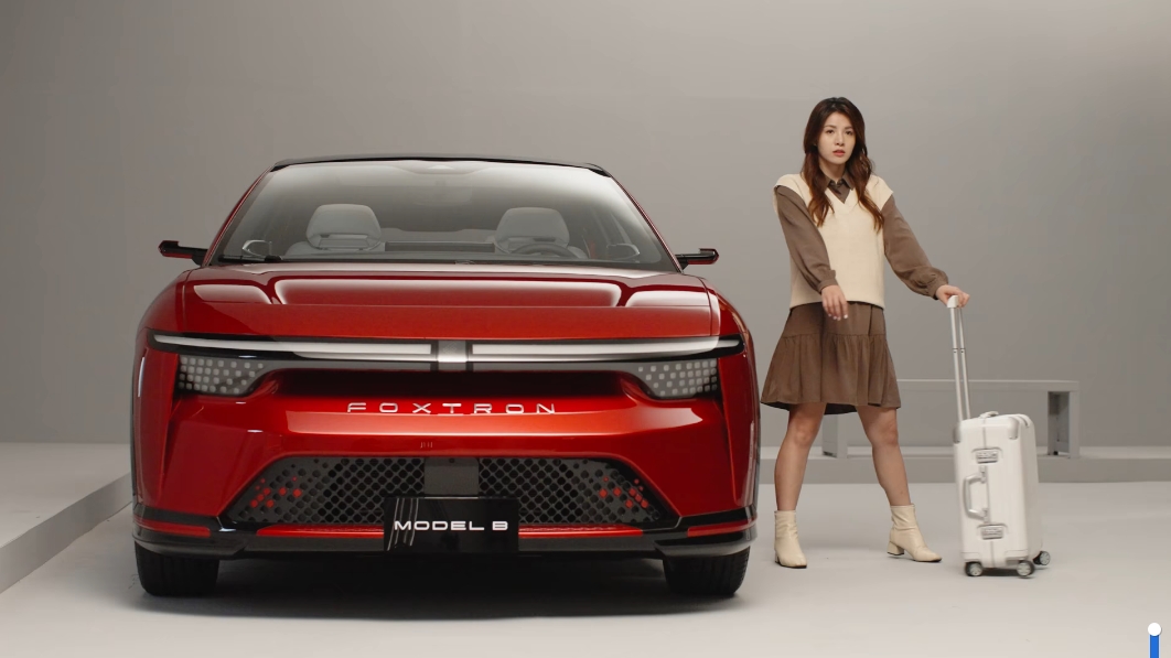 鴻海推出電動跨界休旅Model B預告影片。（翻攝鴻海臉書）