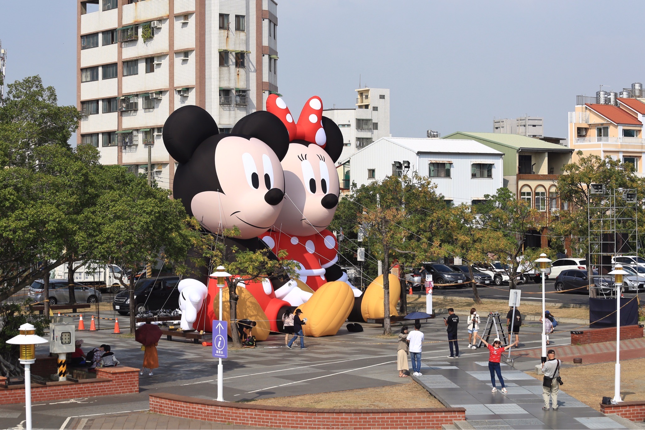 太萌太可愛!現場已經有許多民眾搶拍。(台南市政府觀光旅遊局提供)