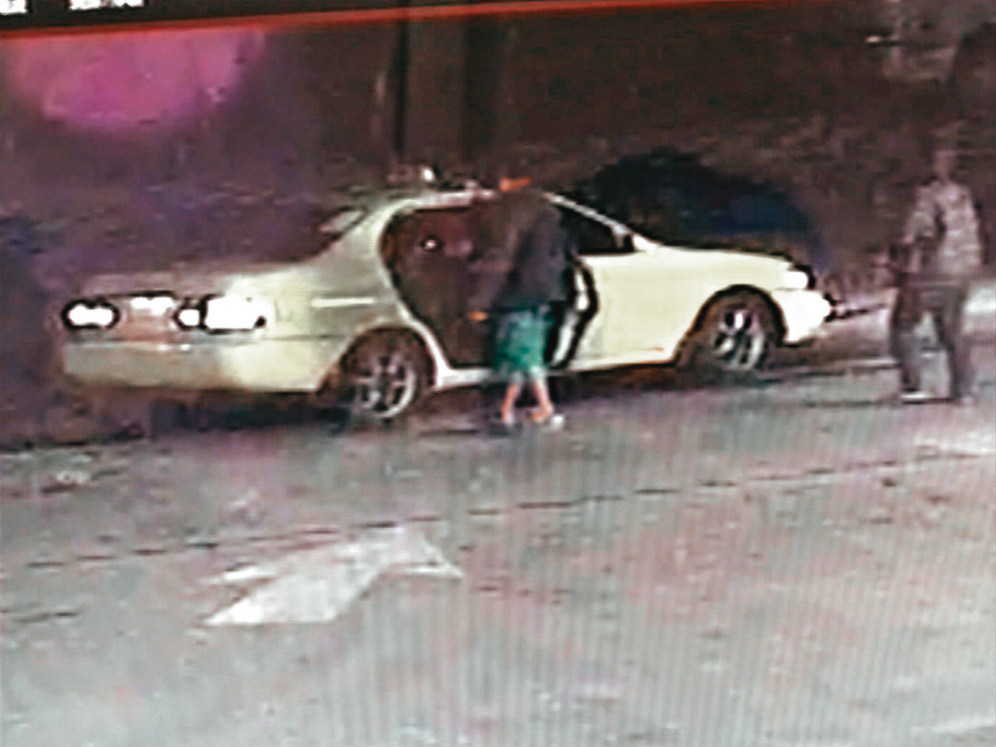 一夥人犯案之後，開走死者的計程車，從台中一路逃到南投。（翻攝畫面）