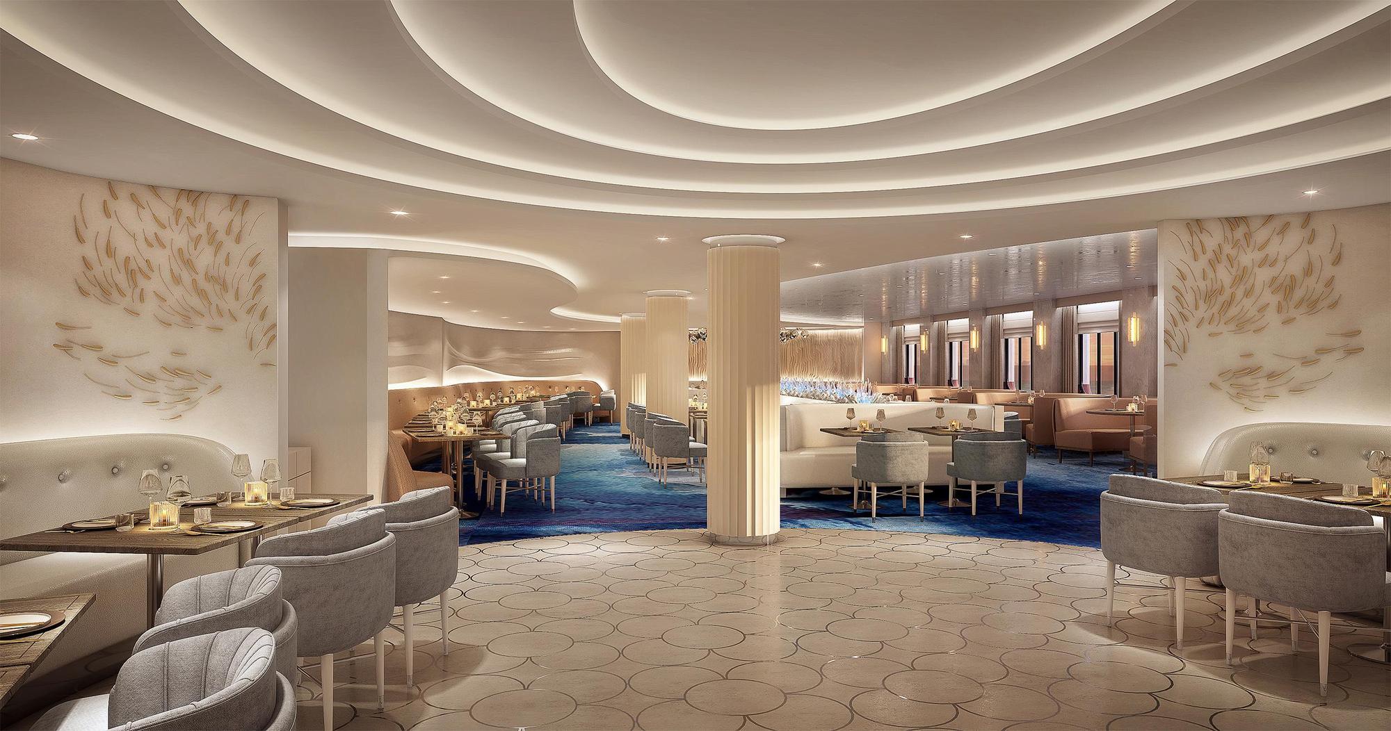 精選系列(Signature Collection)套房艙賓客可獨享的精選餐廳 (Signature Restaurant)。(公主遊輪提供)