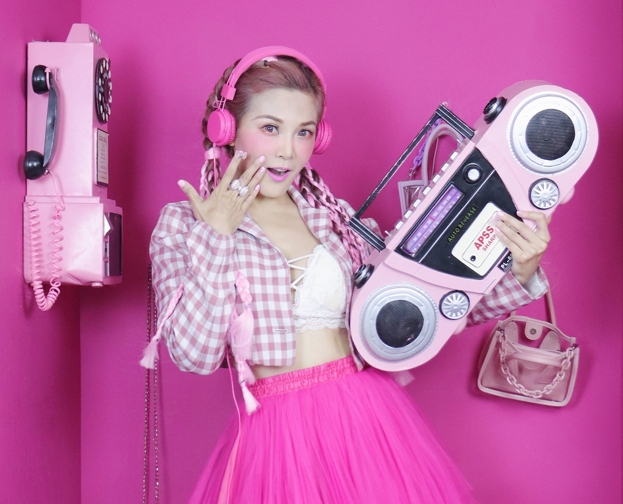 DJ圓圓將率領5位人氣17LIVER，前往嘉義直擊2022國慶焰火。（17LIVE提供）