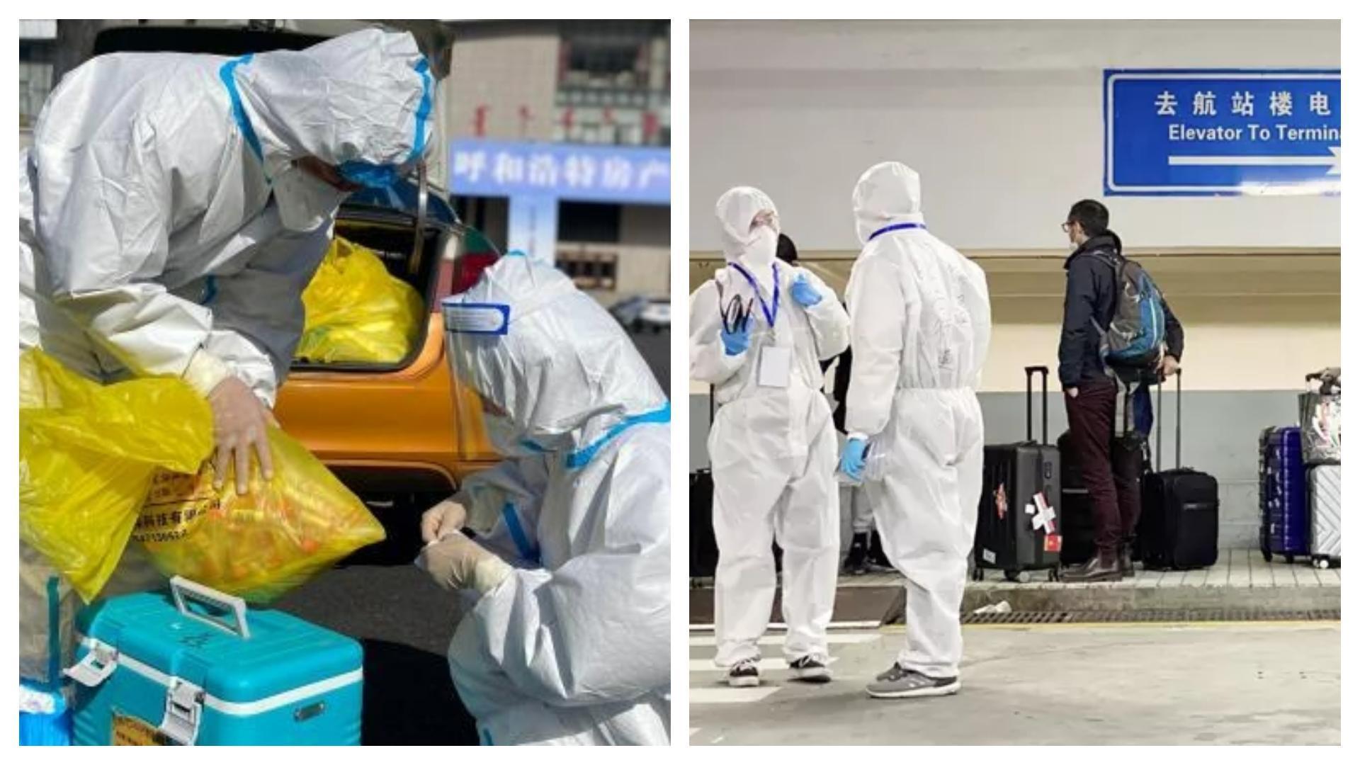 中國近期疫情頻傳，內蒙古、廣東都出現新變異株。（翻攝自中新社）