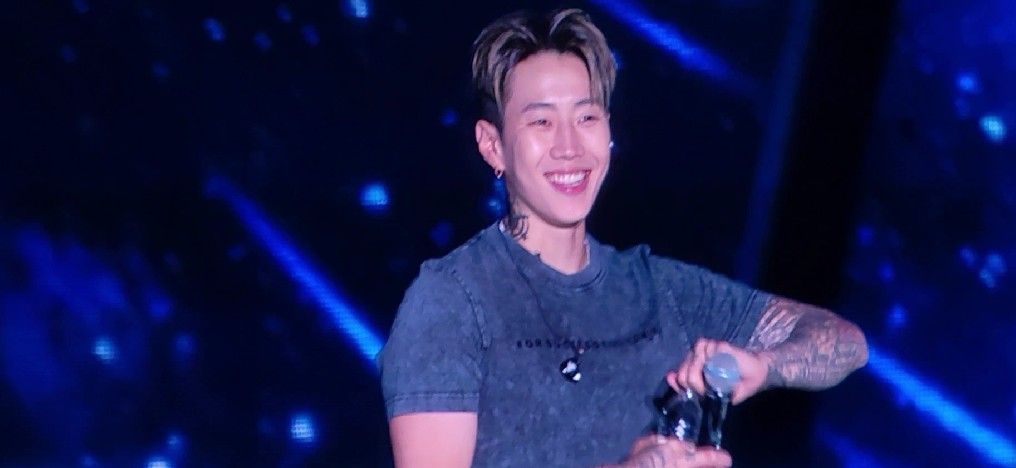 Jay Park唱跳1小時還開全麥，實力堅強。（讀者提供）