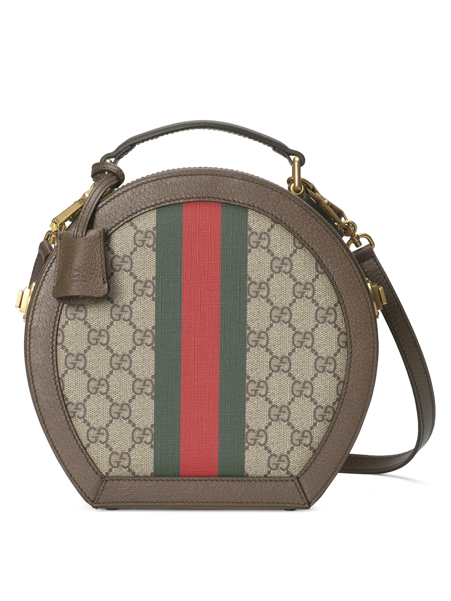 GUCCI Savoy GG緹花手拿肩背帽盒。NT$164,200（古馳提供）