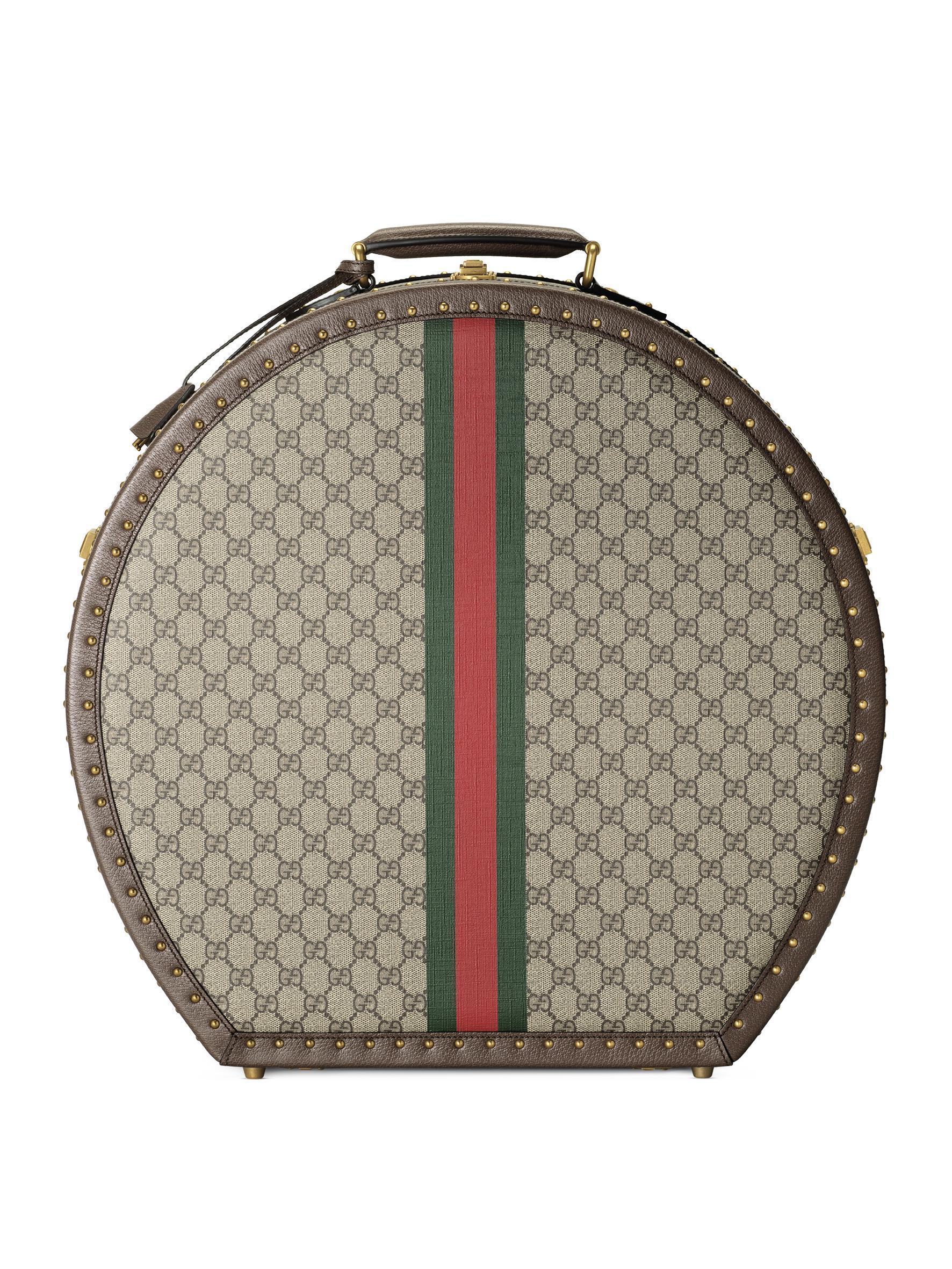 GUCCI Savoy GG緹花手提間背旅行包。NT$211,300（古馳提供）