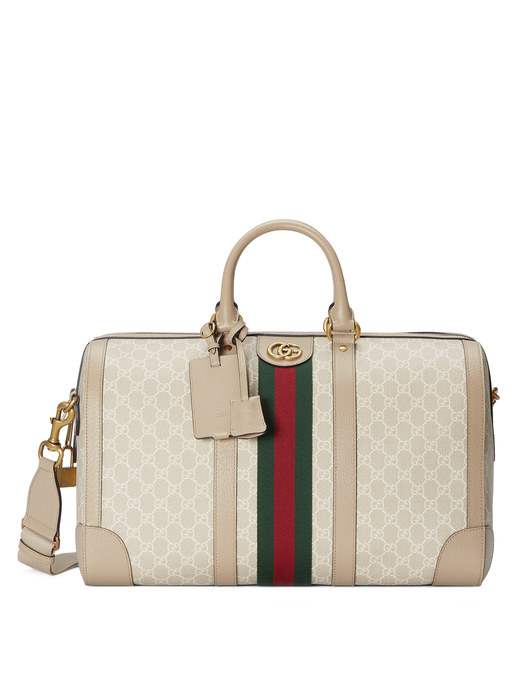 GUCCI Savoy  GG緹花旅行袋。NT$78,900（古馳提供）