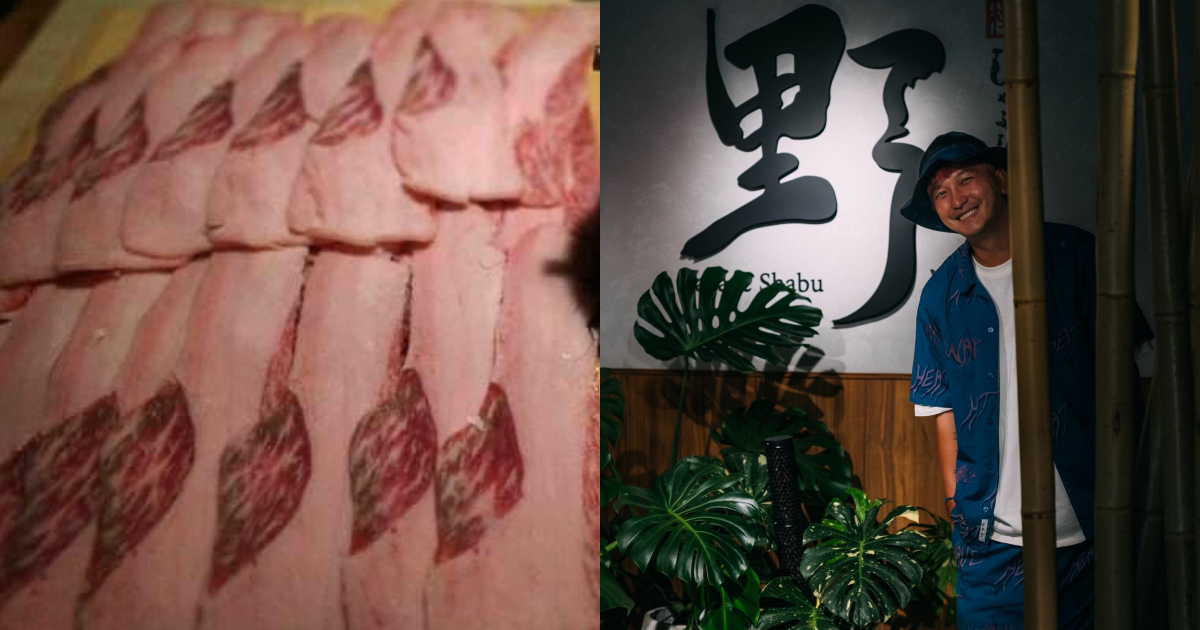 KID經營的「野人火鍋」新竹店10日遭爆將A5日本和牛調包成該丟掉的邊角牛肉。(翻攝自PTT、KID臉書)