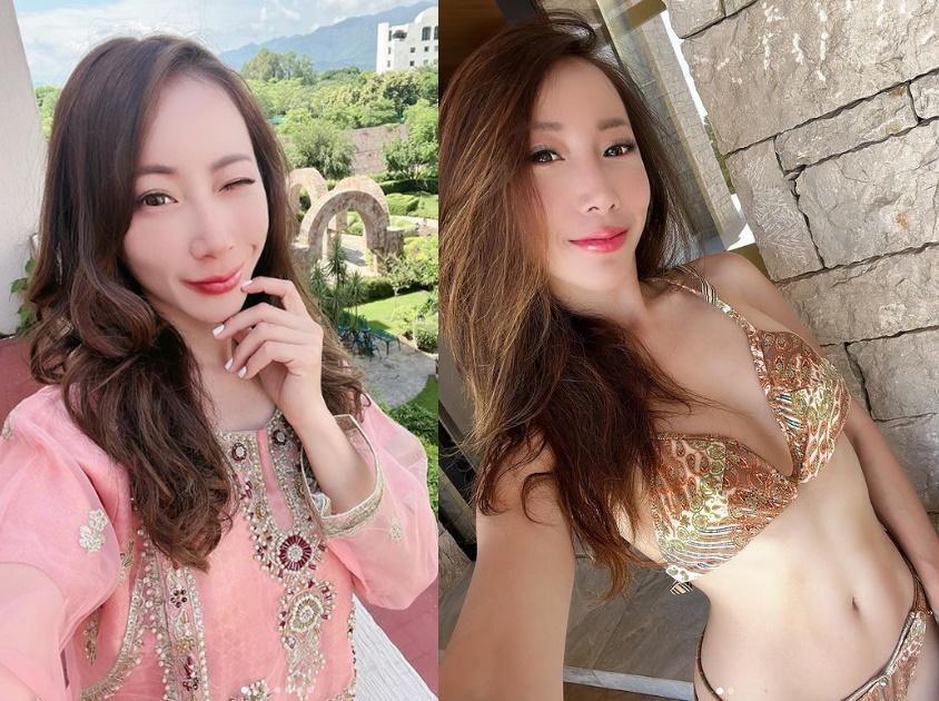 曾格爾爆出和已婚富商大談不倫戀，形象受損。（翻攝自曾格爾IG）