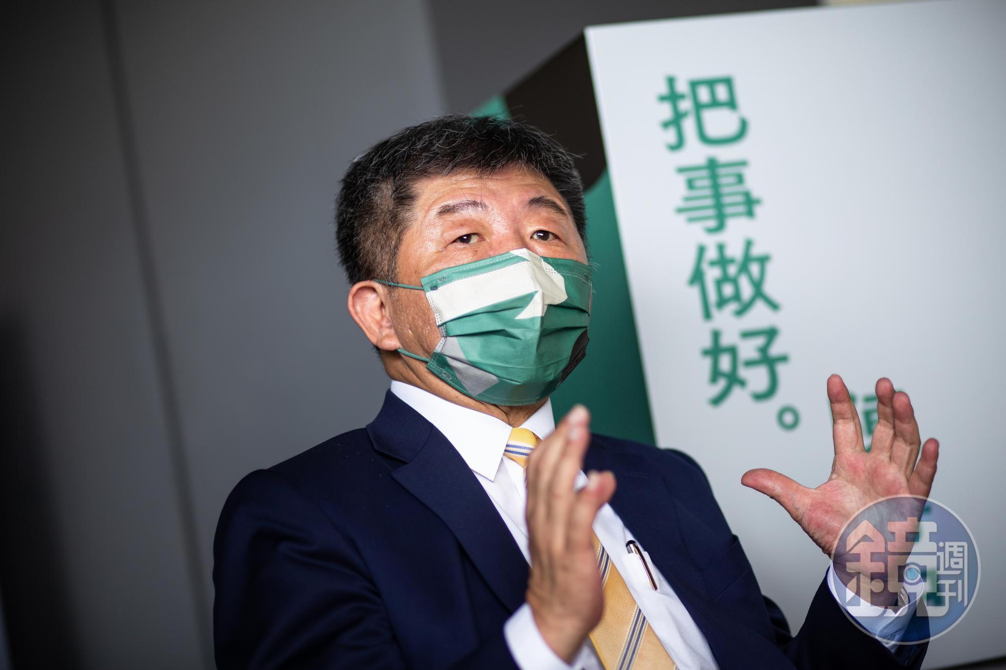 陳時中今首次參與站路口拜票行程,疑似太吵,被附近居民罵「吵死了王八蛋」。(資料照)