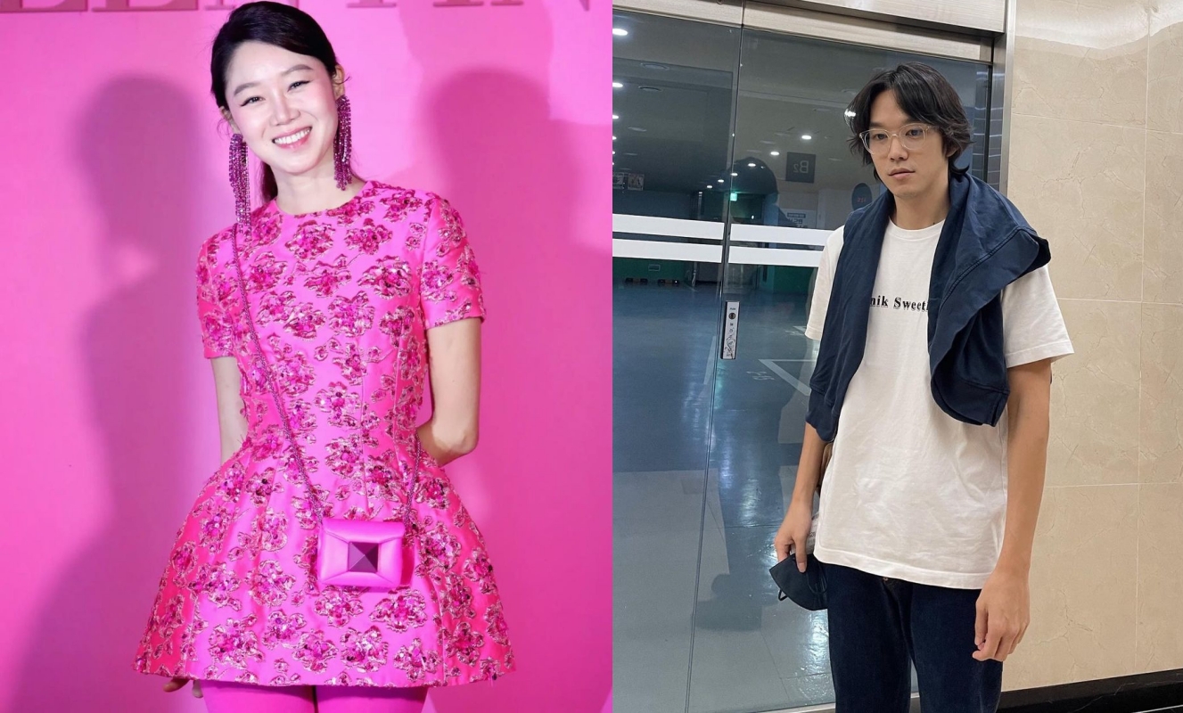 孔曉振與小10歲Kevin Oh在紐約完婚。（翻攝孔曉振、Kevin Oh IG）