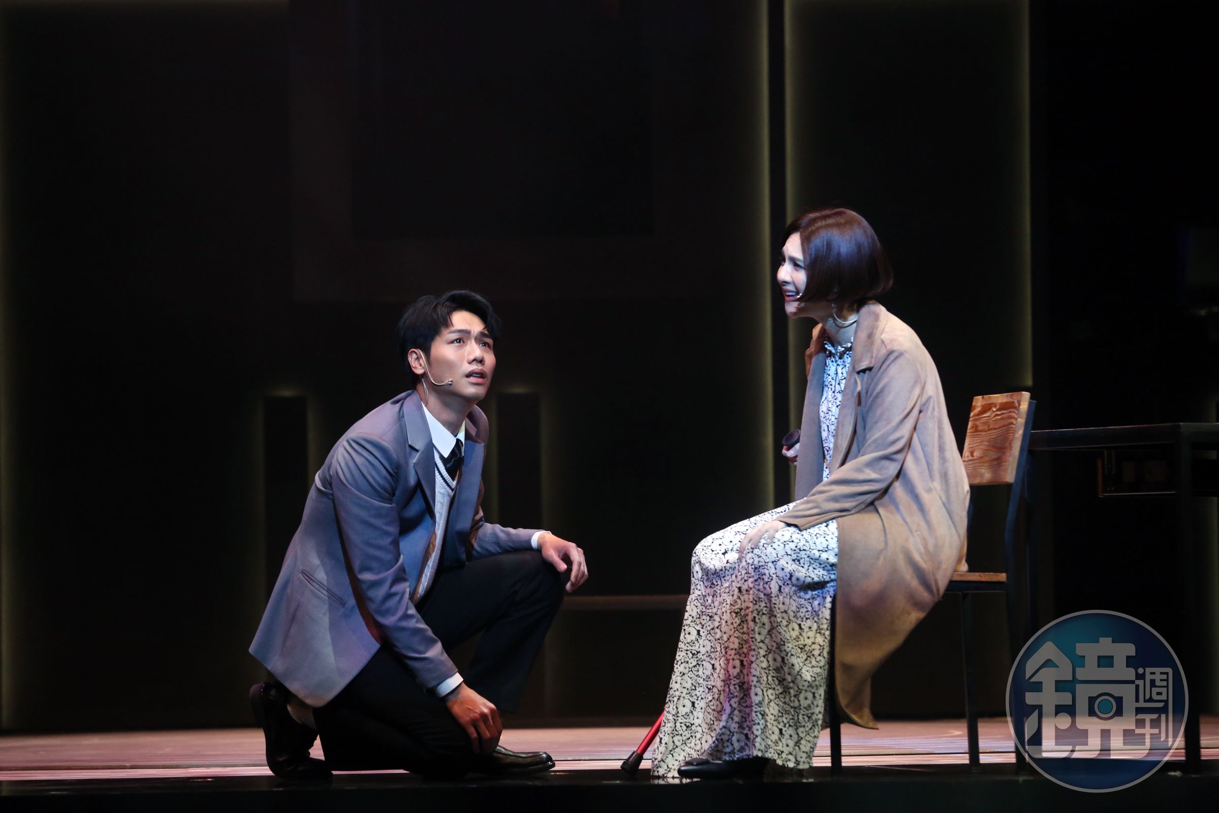 《生命中最美好的5分鐘》去年曾以線上直播的形式演出。（果陀劇場提供）