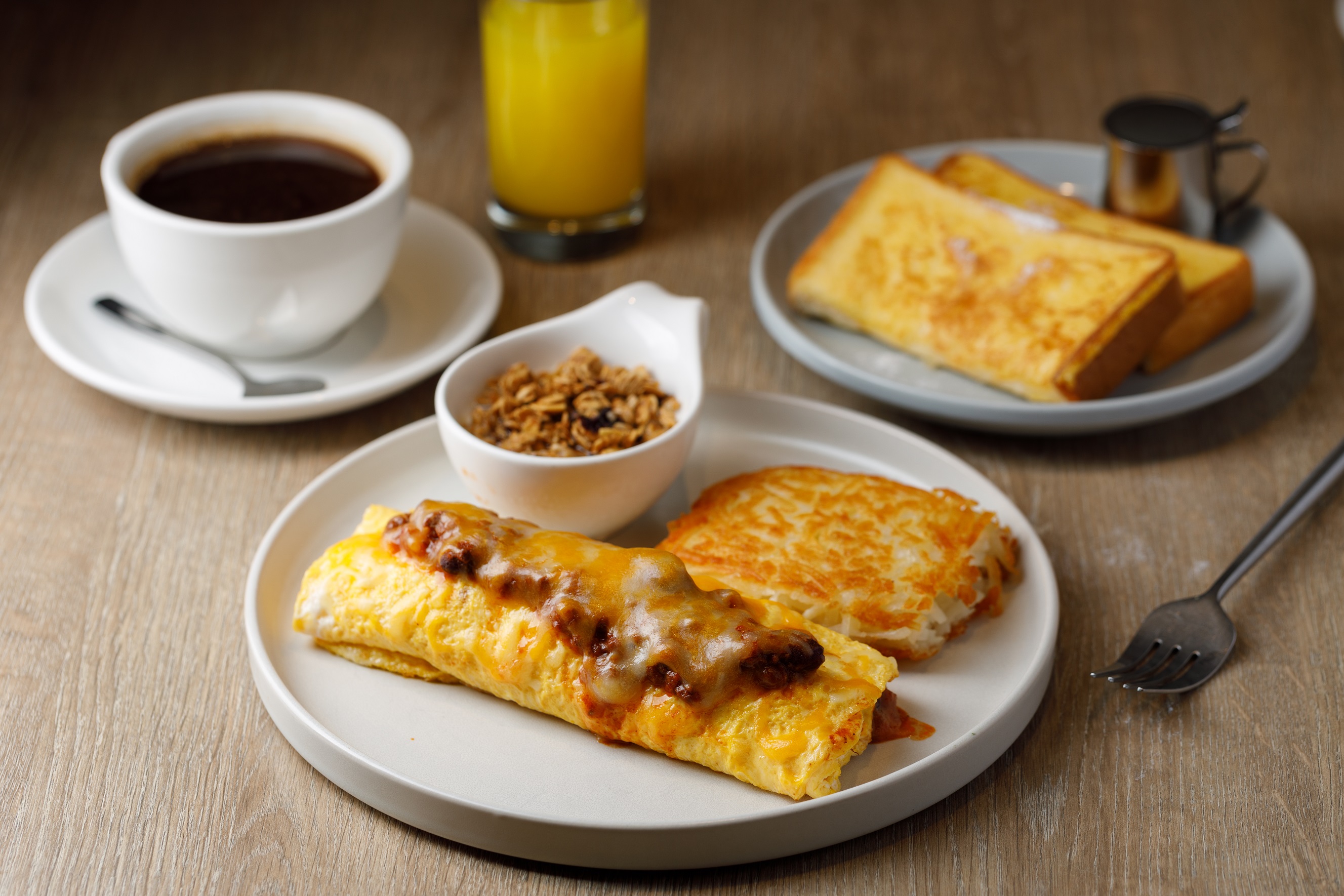 M One Cafe的薯絲餅非常受歡迎，熱賣十年。