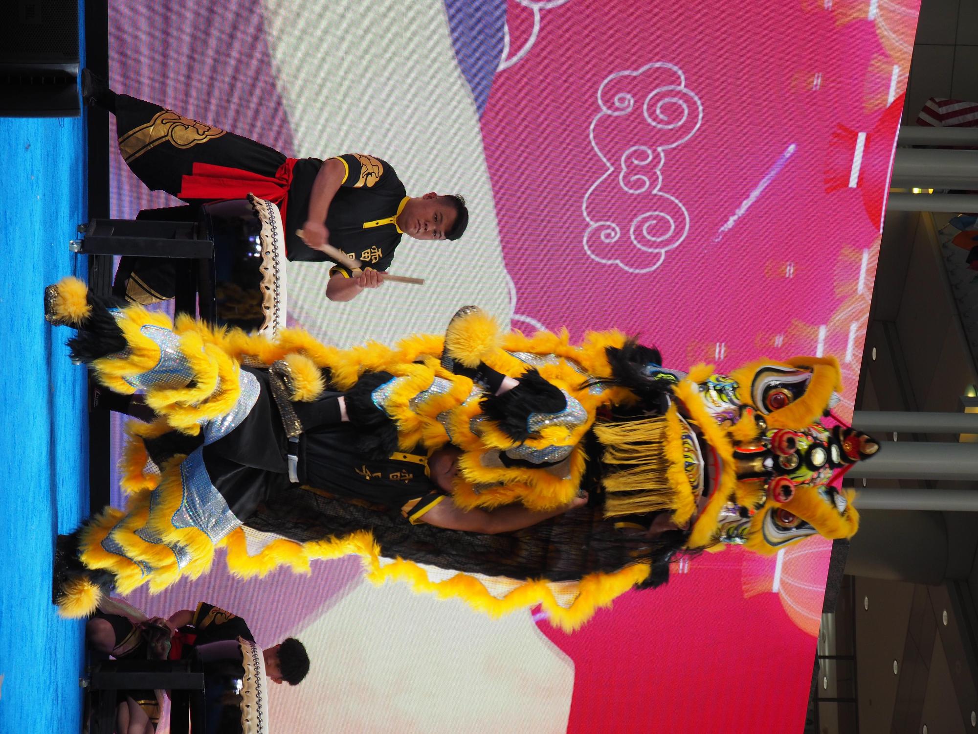 醒獅表演。（文化總會提供）