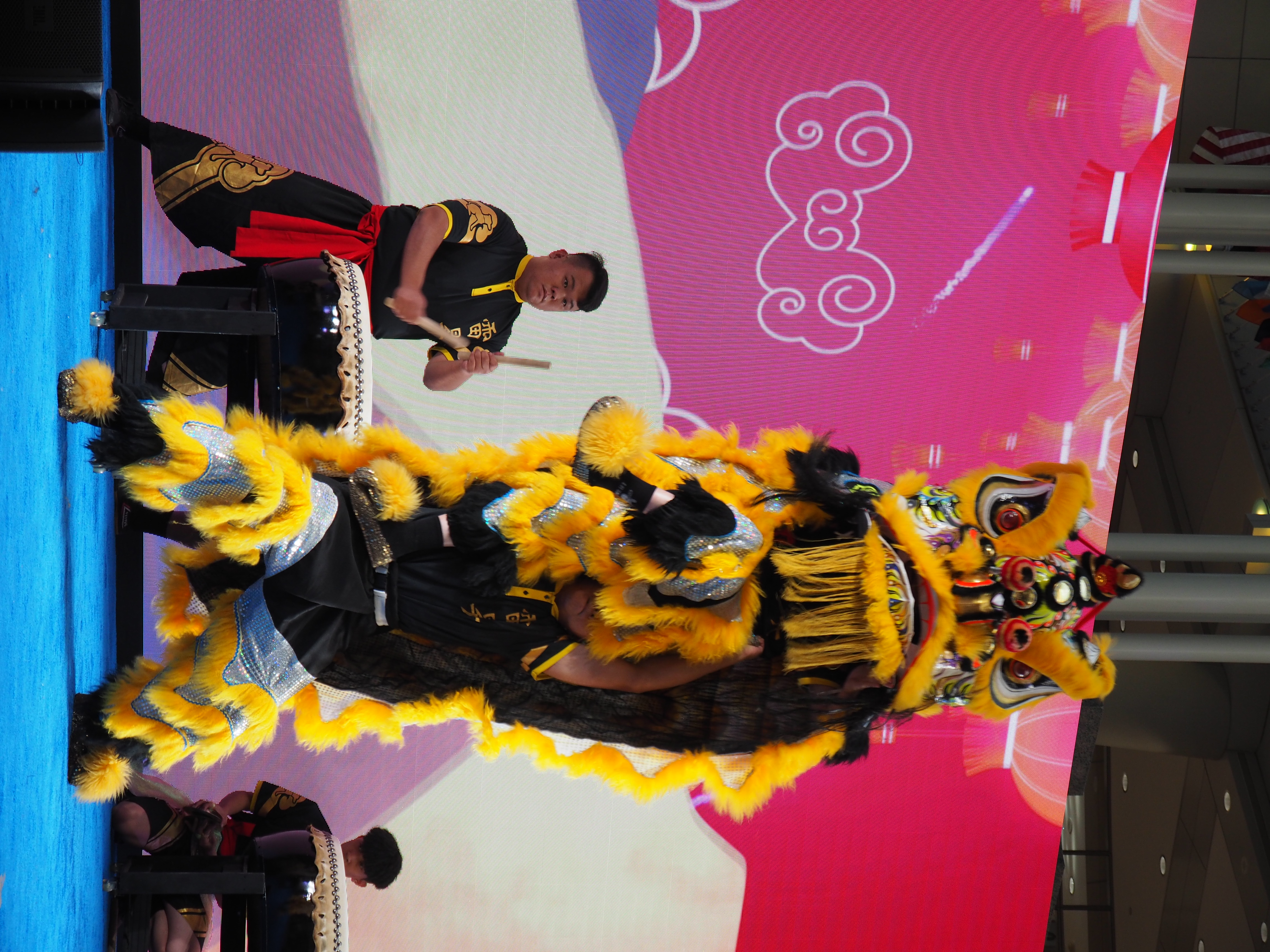 醒獅表演。(文化總會提供)