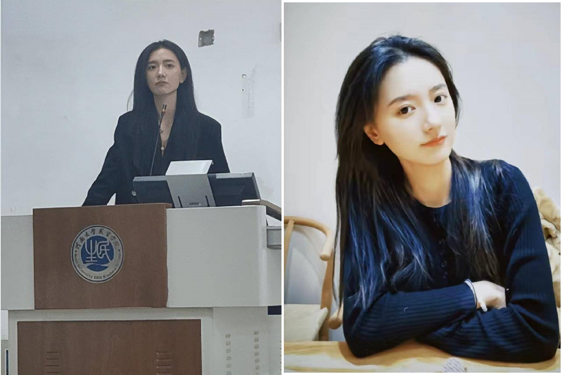 大學女助教太美引暴動！專教毛澤東通識，學生和網友「願被她操思想」。（翻自《搜狐》）