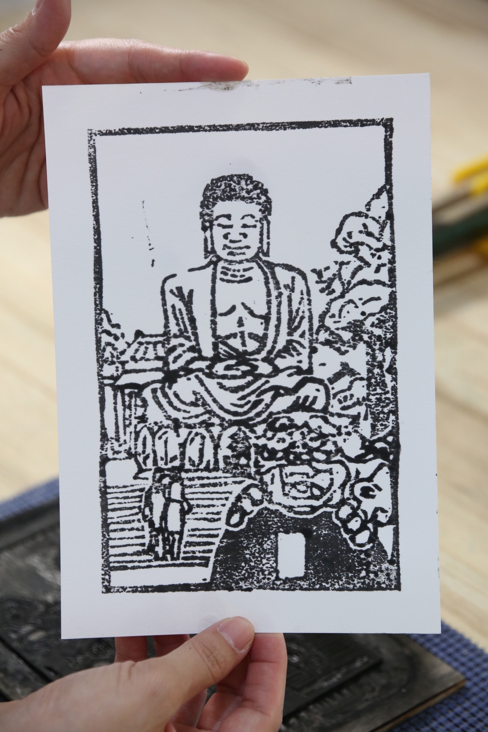 親自完成的「八卦山大佛」可帶回家作紀念。