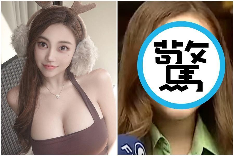「世新女神」黃琳高中時期舊照被挖出,整形傳聞再度引起討論。(翻攝自黃琳推特、民視新聞網YT頻道)