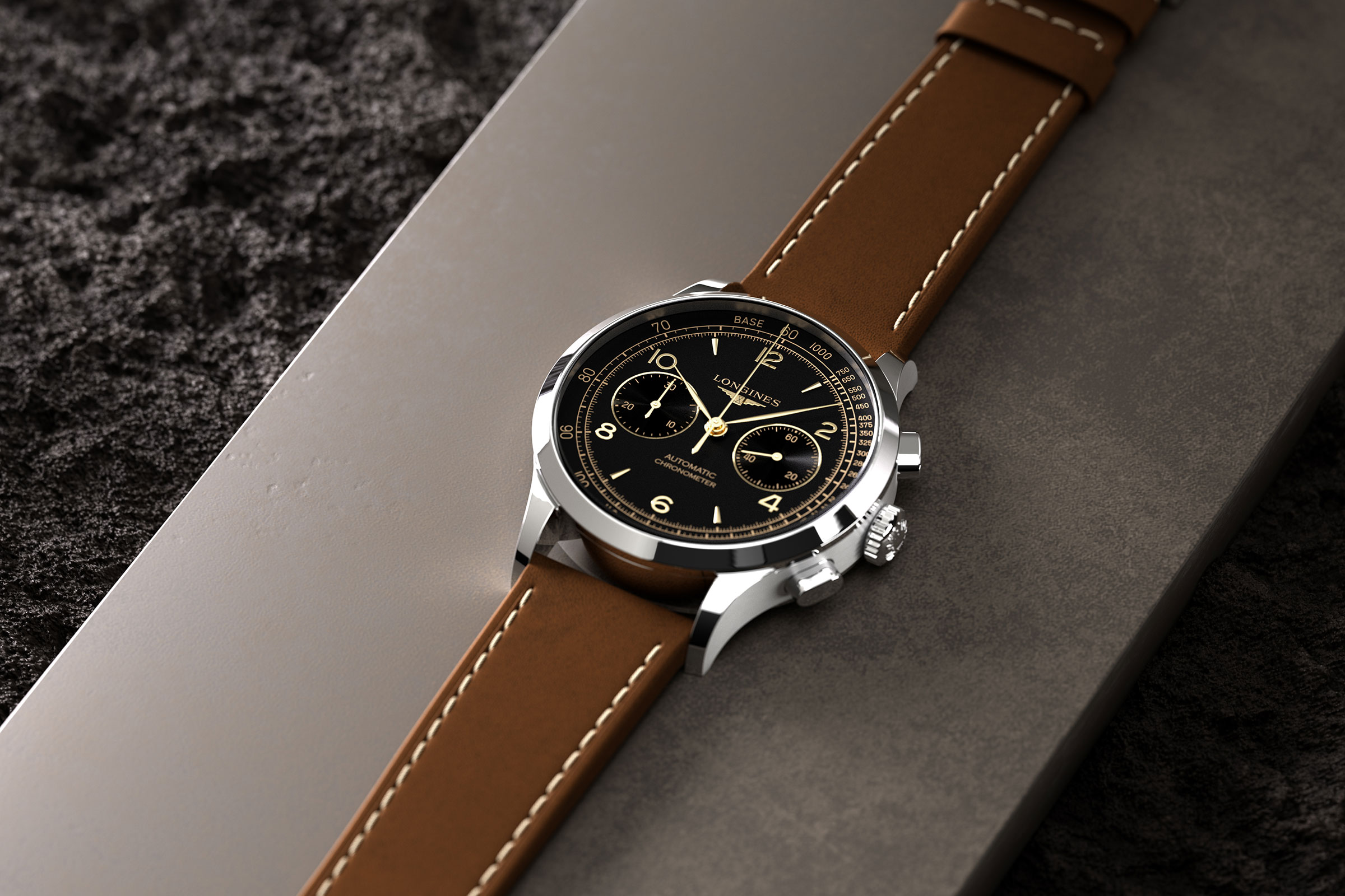 【新錶2022】討喜復古元素集結一身！浪琴為Record系列新增計時碼錶