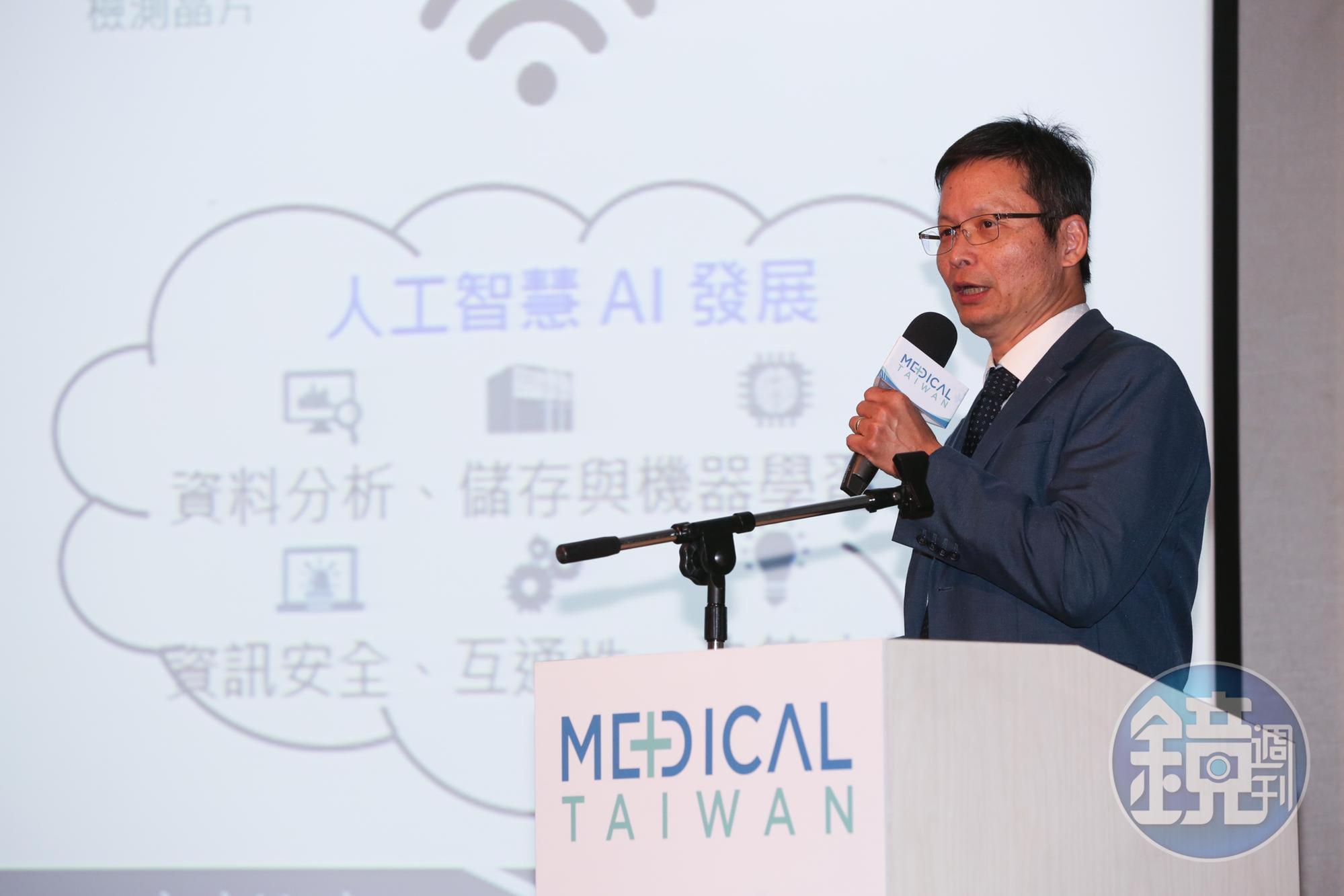 林啟萬認為,有了醫材CDMO的協助,新創團隊能加速從專利到產品、從產品到市場的過程。