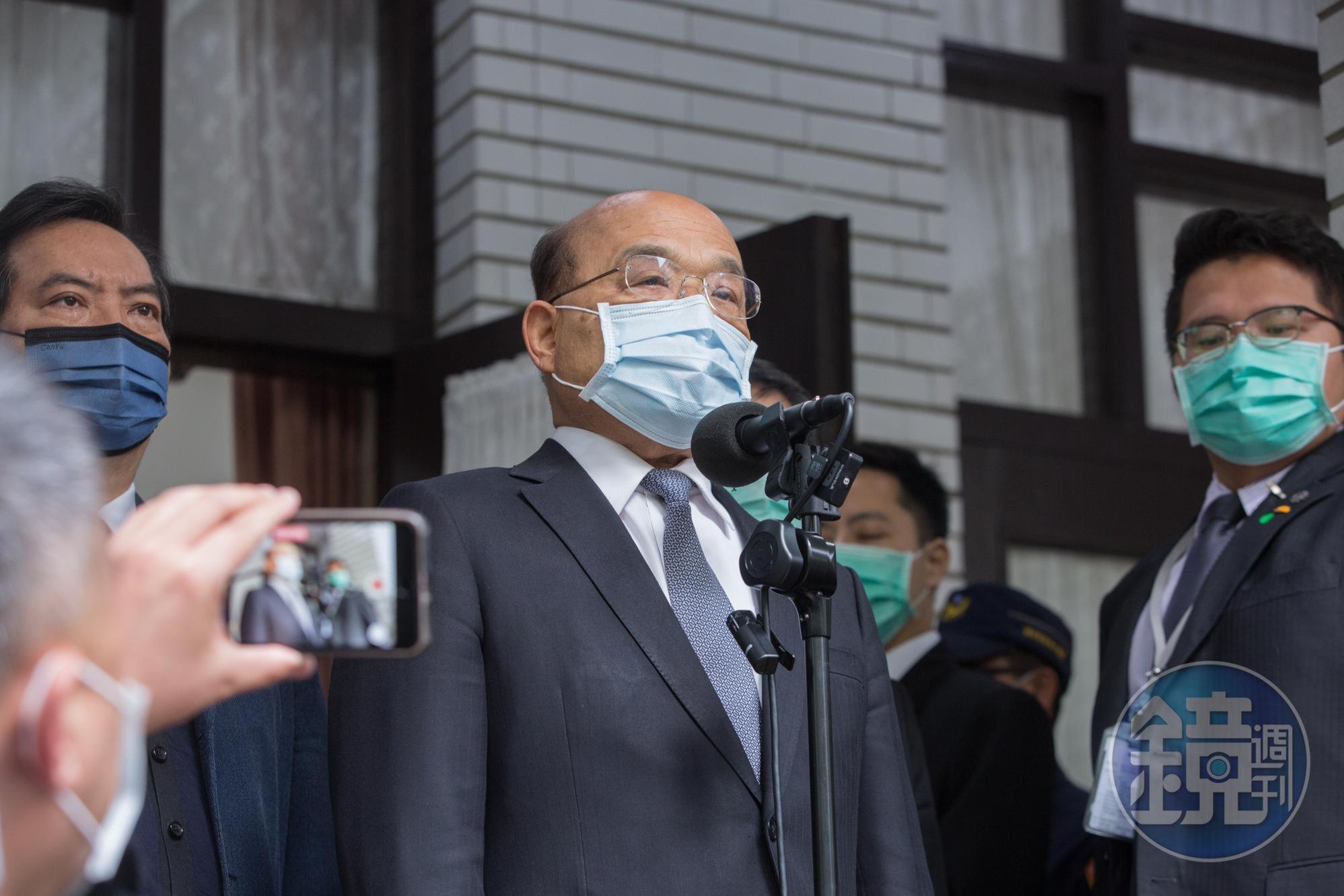 馬英九稱台灣生育率低跟兩岸關係不好有關,蘇貞昌回嗆,「希望講話要對應事實,不要只有自己不當事實」。(本刊資料照)