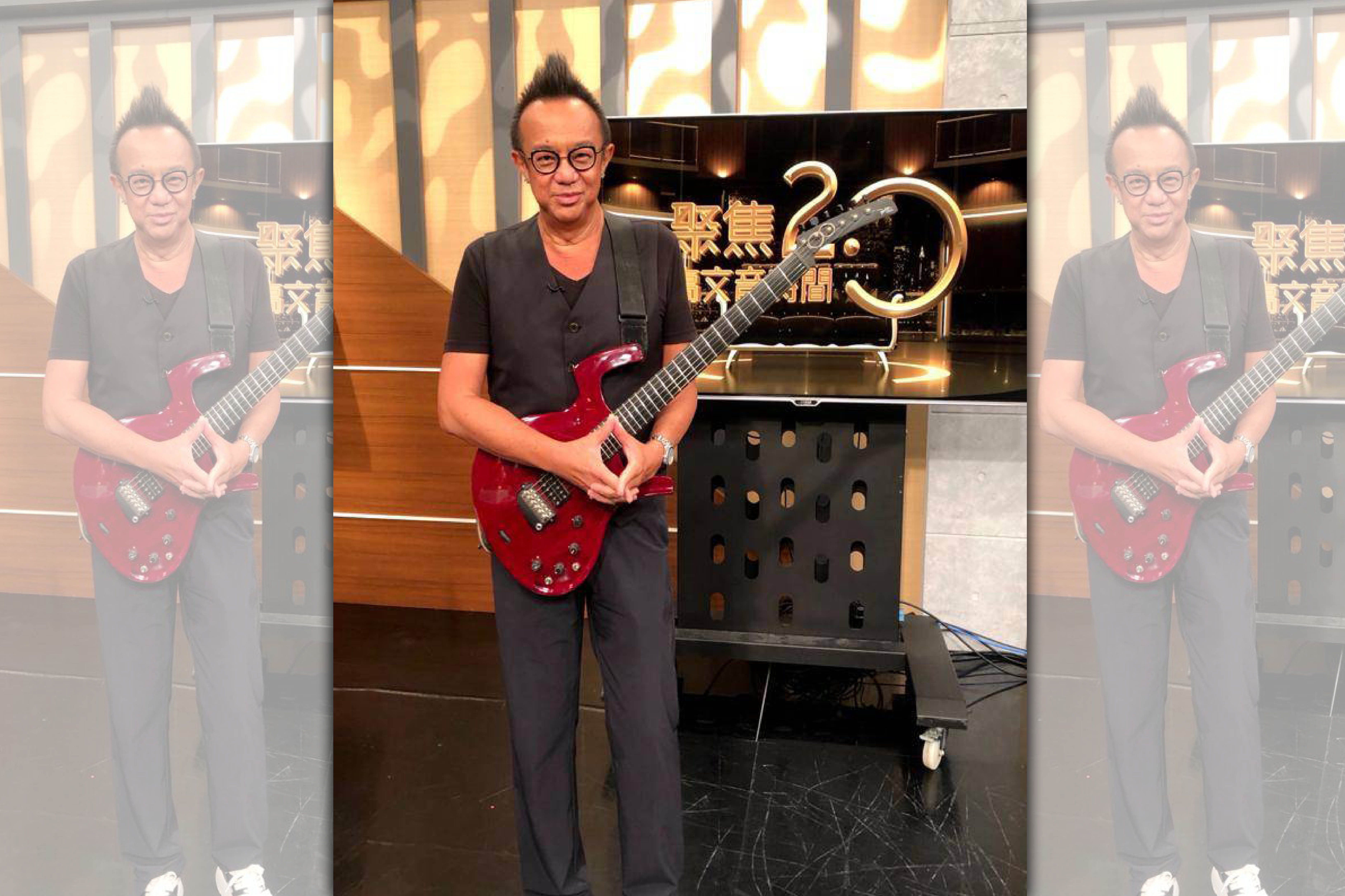 黃大煒登上《聚焦2.0》分享先前心臟衰竭的狀況。（年代新聞提供）