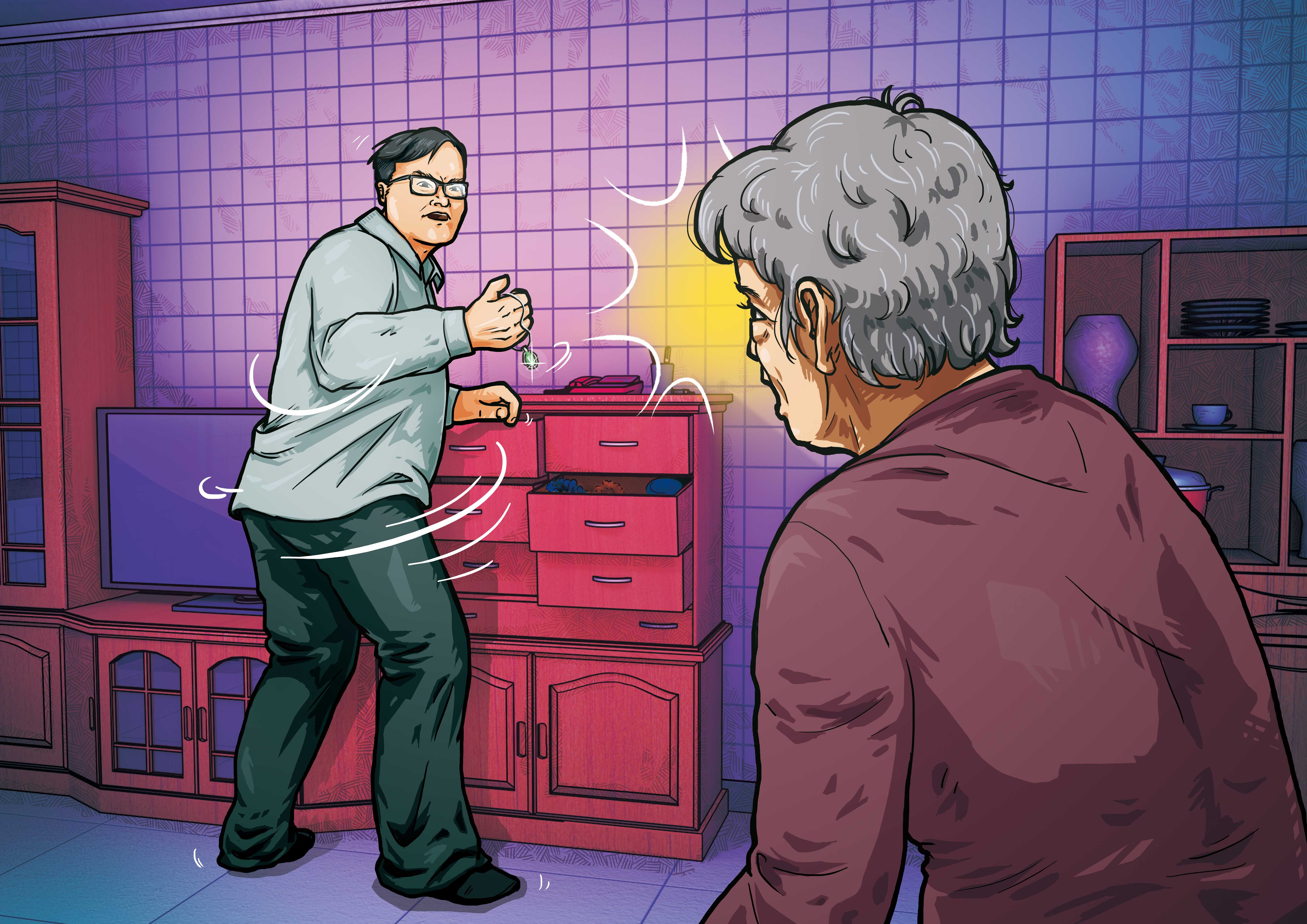 前啦啦隊國手劉殷瑋進屋行竊，吵醒馮女，為了滅口，狠心悶死對方。