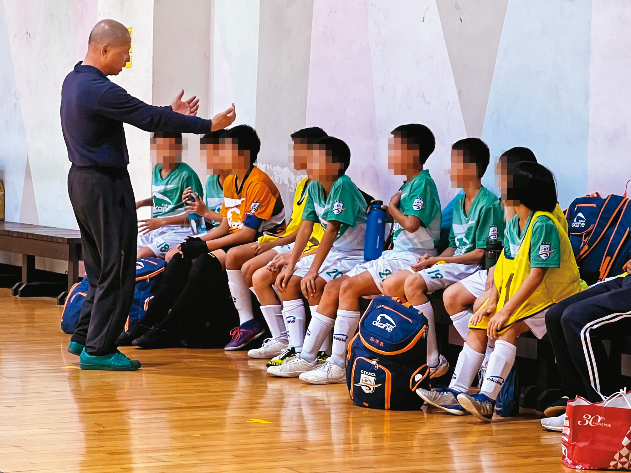 張兆祿在足壇屹立不搖，但教學風格爭議不斷。（翻攝中華民國五人制足球協會臉書）